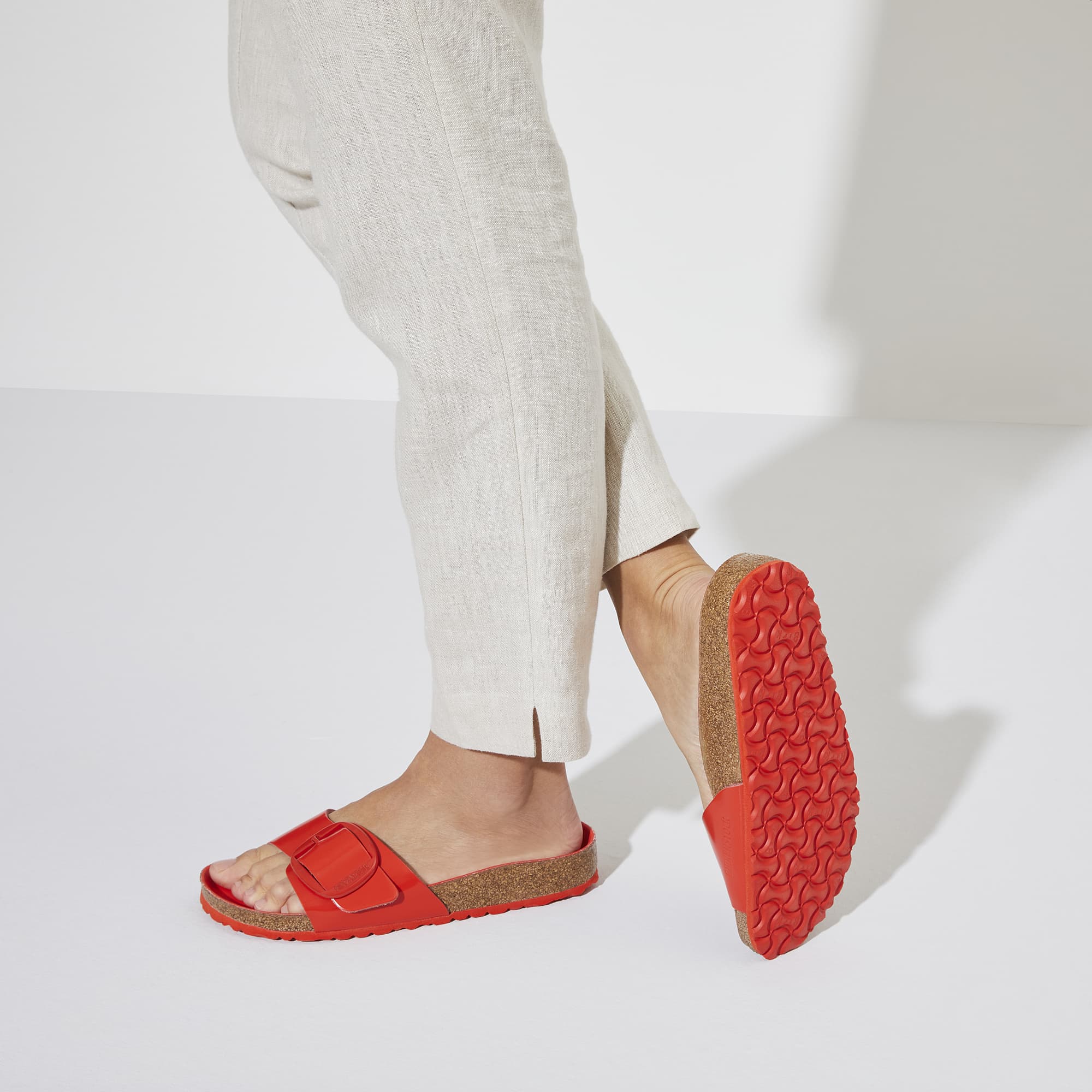 Madrid Big Buckle Natural Leather Patent、mySite、gtrtttuynbv