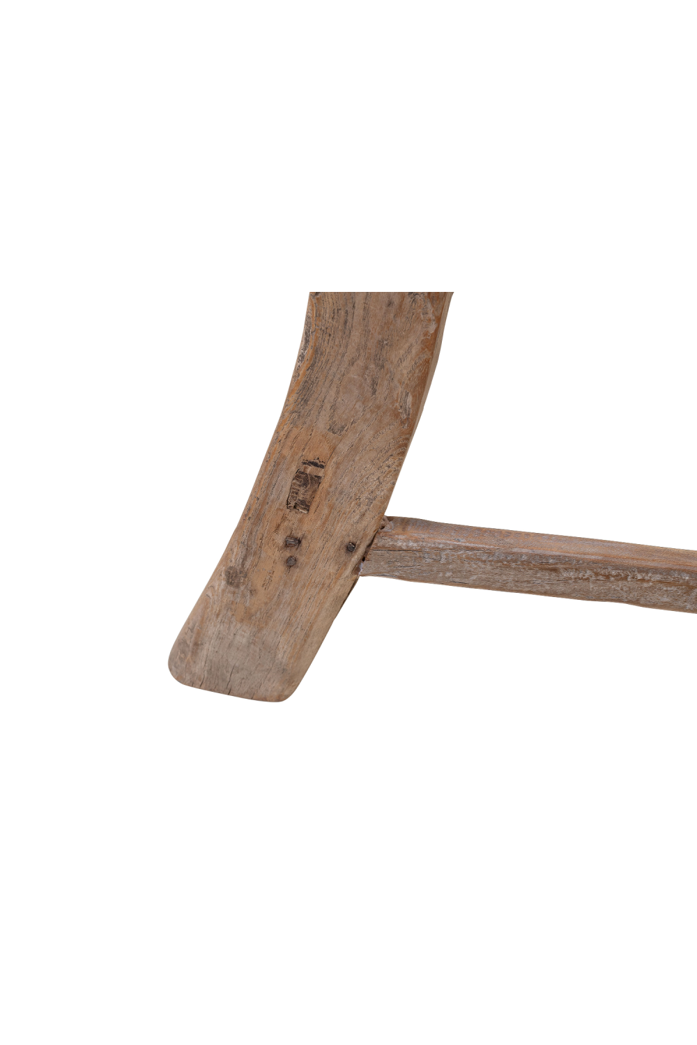 Rustic Elm Saddle Stool | Versmissen、mySite、neckold