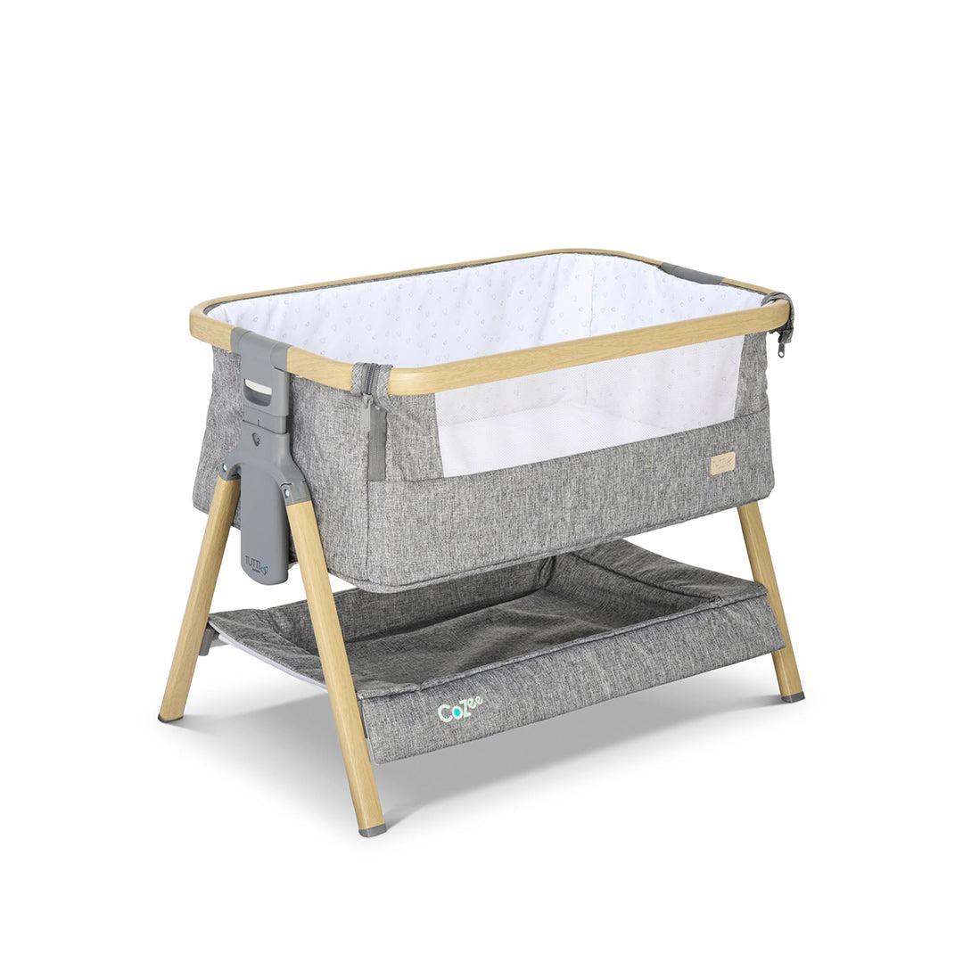  Tutti Bambini Cozee Mini Me Play Crib - Oak/Charcoal、mySite、merchandisen