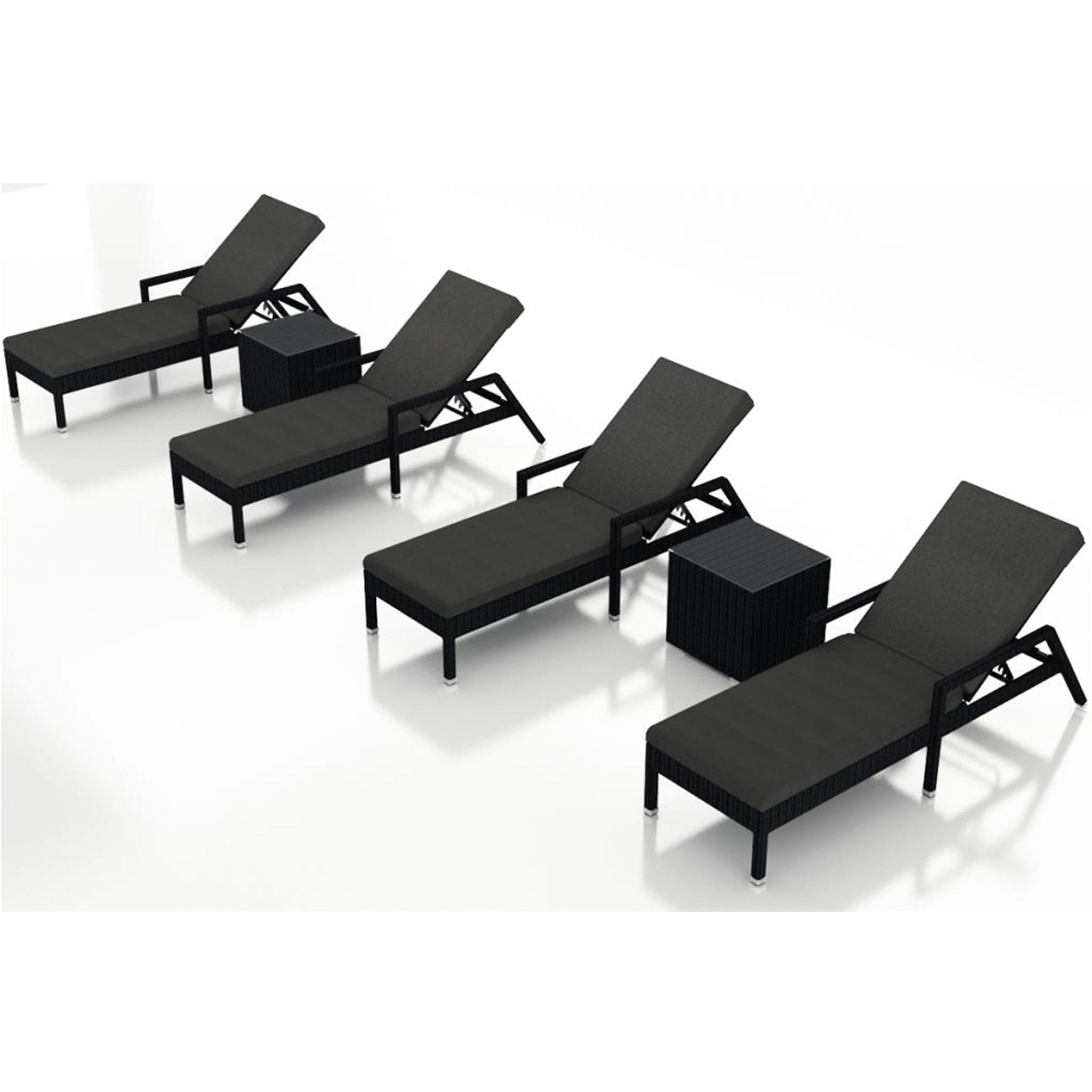Urbana 6 Piece Reclining Chaise Lounge Set、mySite、neckold