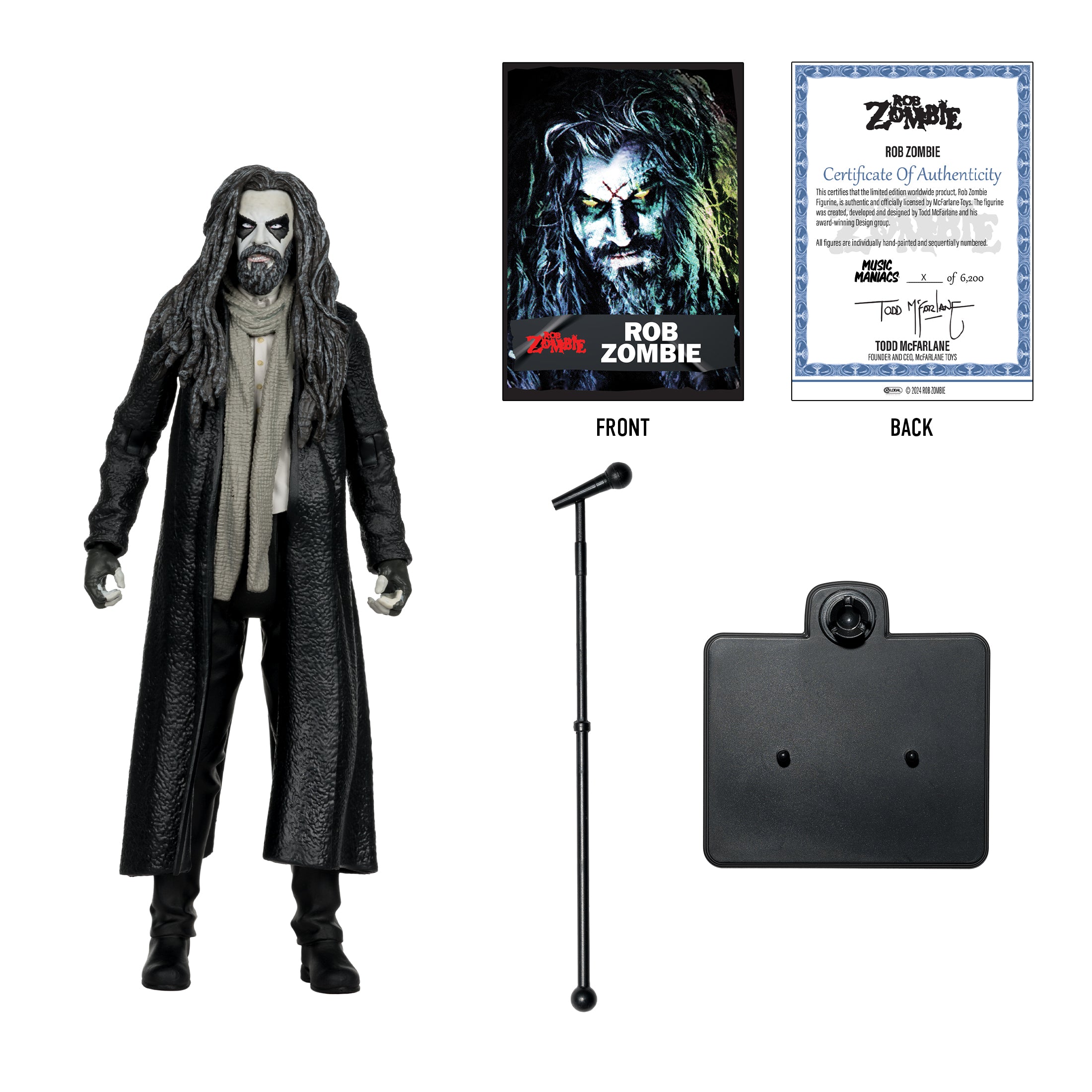 McFarlane Music Maniacs Metal Rob Zombie、mySite、hgirdovlk