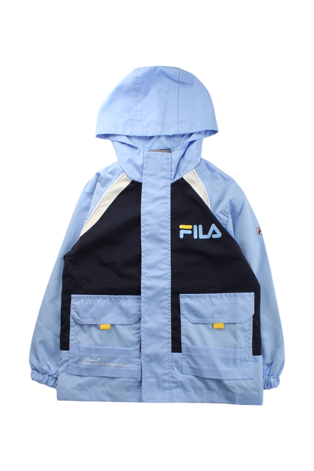 Fila Hooded Rain Jacket - Size 7-8Y、mySite、g9winljtr
