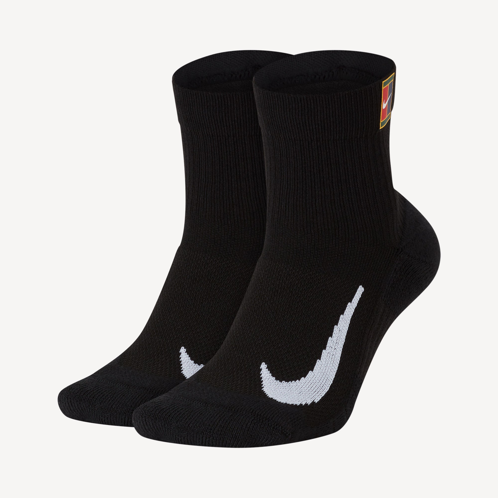 NikeCourt Multiplier Cushioned Tennis Ankle Socks (2 Pairs)