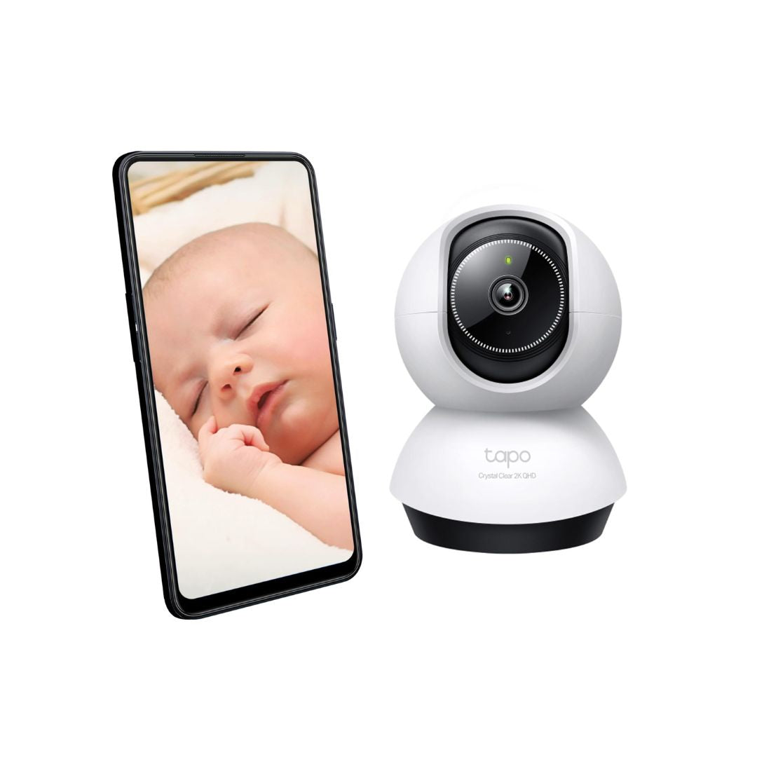 TP-Link Câmara de Vigilância IP (WiFi) Motorizada Pan/Tilt 2K 4mm IR 10m - Tapo TC72、mySite、fannypackpong