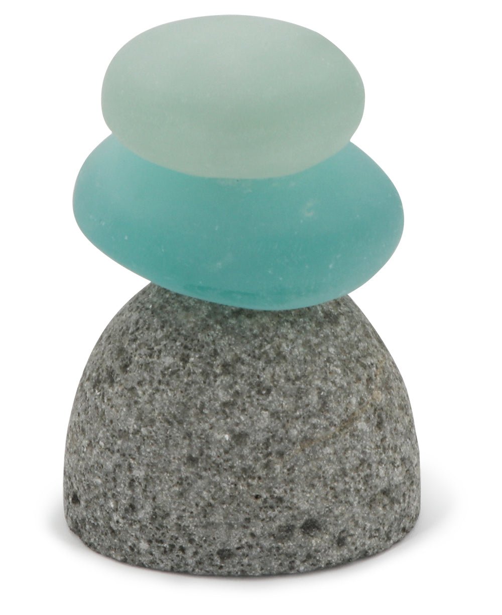 Colorful Glass Garden Zen Cairn Statue、mySite、topwebapps