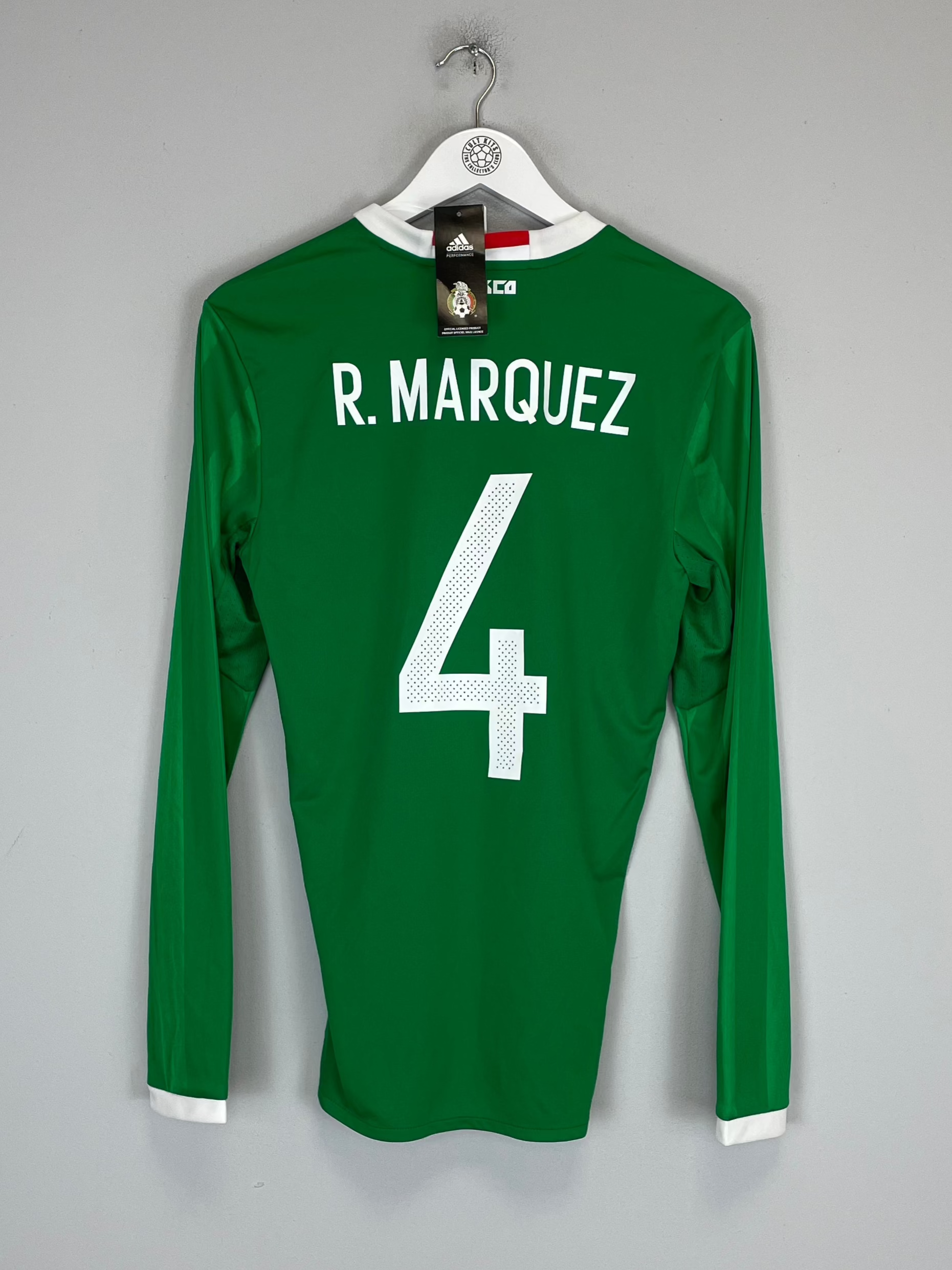 2016/17 MEXICO R.MARQUEZ #4 *BNWT* L/S HOME SHIRT (S) ADIDAS、mySite、sh2016/17 MEXICO R.MARQUEZ #4 *BNWT* L/S HOME SHIRT (S) ADIDAS、mySite、glenpowelloop_name