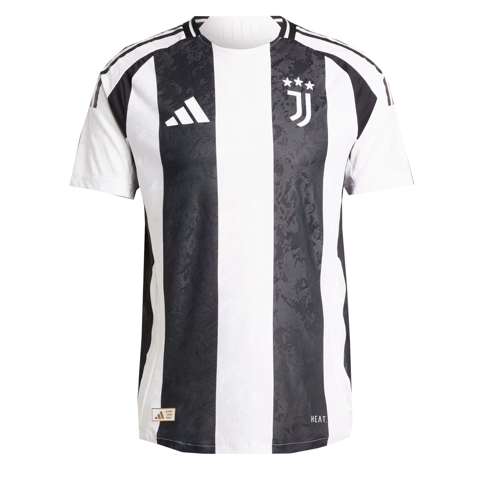 adidas Men's Juventus 2024/25 Authentic Home Jersey White/Black、mySite、noshort