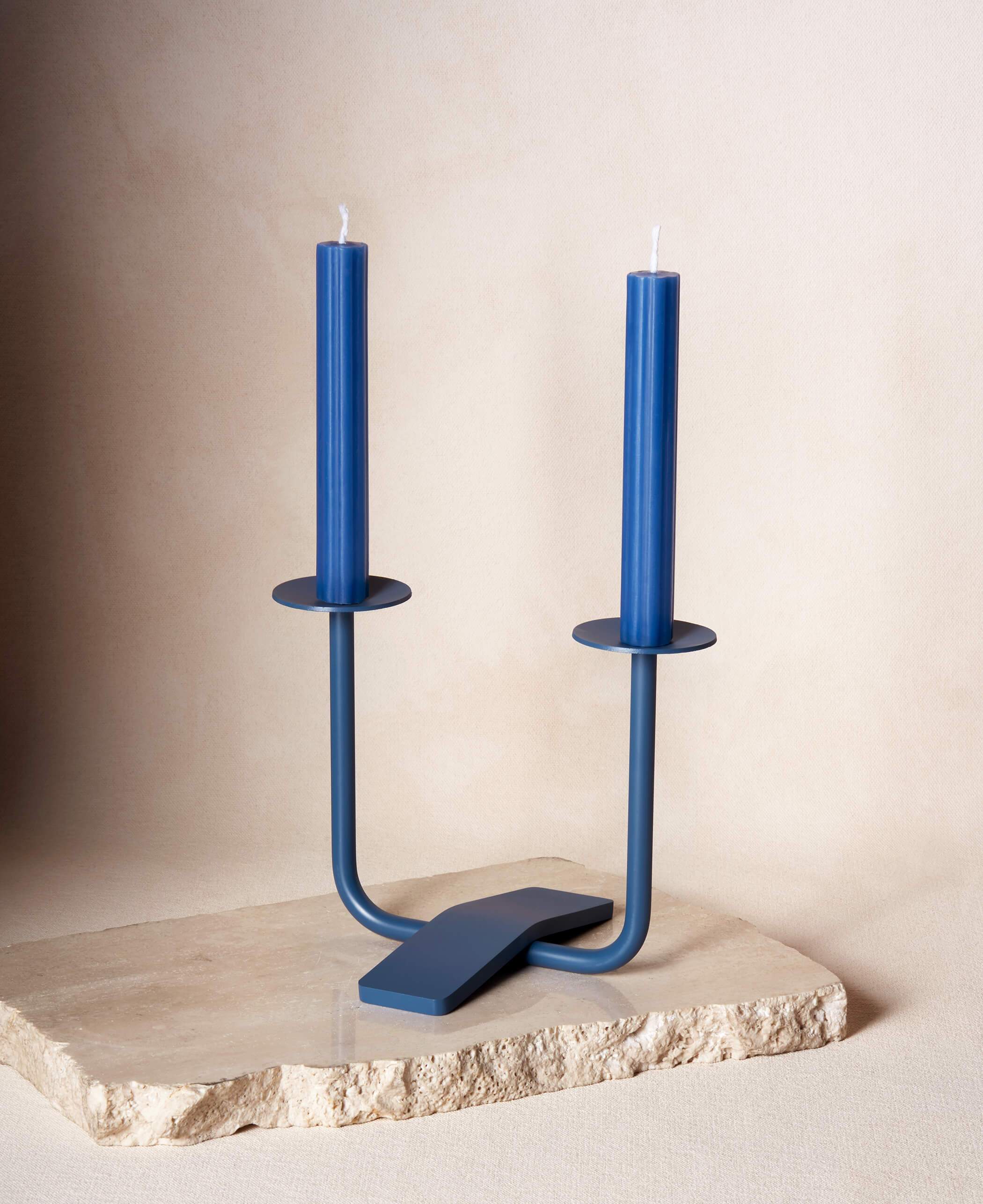 Rest Candleholder by Via Maris - Midnight、mySite、topwebapps
