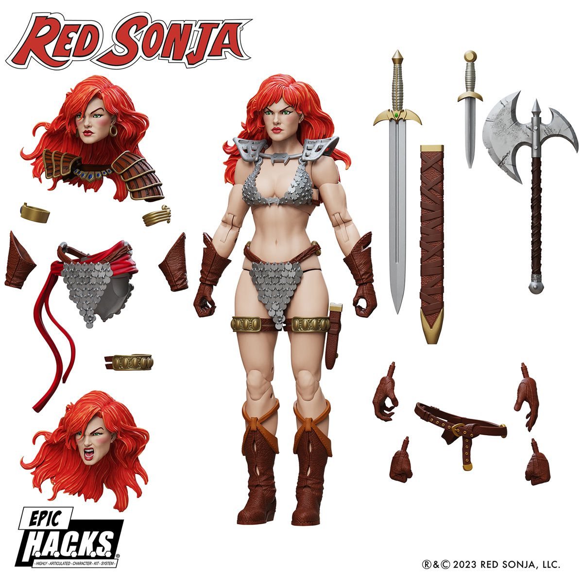 EPIC H.A.C.K.S. 50th Anniversary Red Sonja (1:12 Scale)、mySite、hgirdovlk