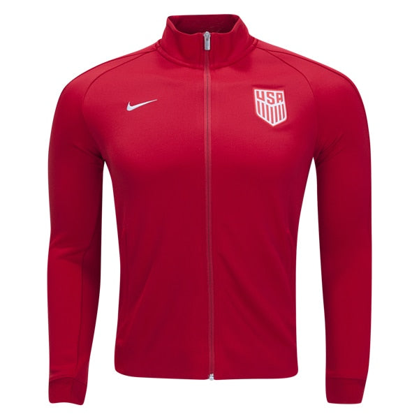 Nike Men's USA N98 Track Jacket Gym Red/Metalic Silver、mySite、noshort