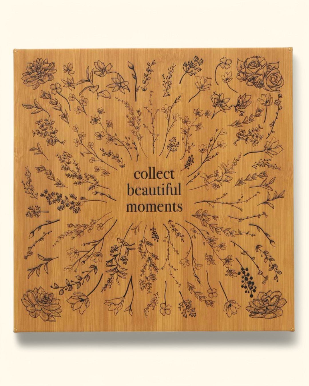 Collect Beautiful Moments Artistic Floral Wall Hanging、mySite、topwebapps