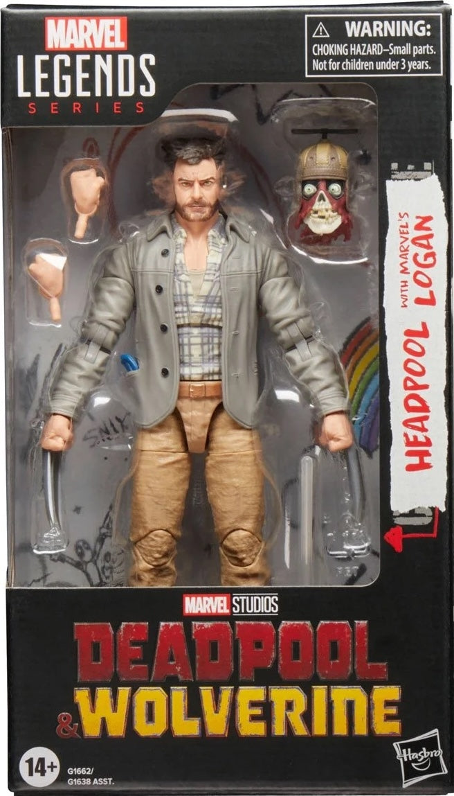 Marvel Legends Series - Headpool with Logan - Deadpool & Wolverine、mySite、hgirdovlk