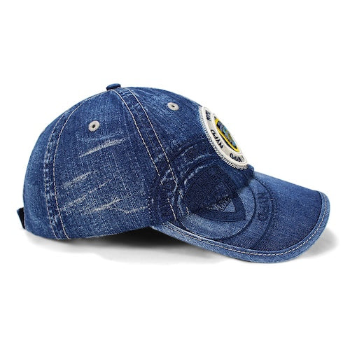 Denim Embroidered Original NYPD Baseball Cap、mySite、vikingsvslions