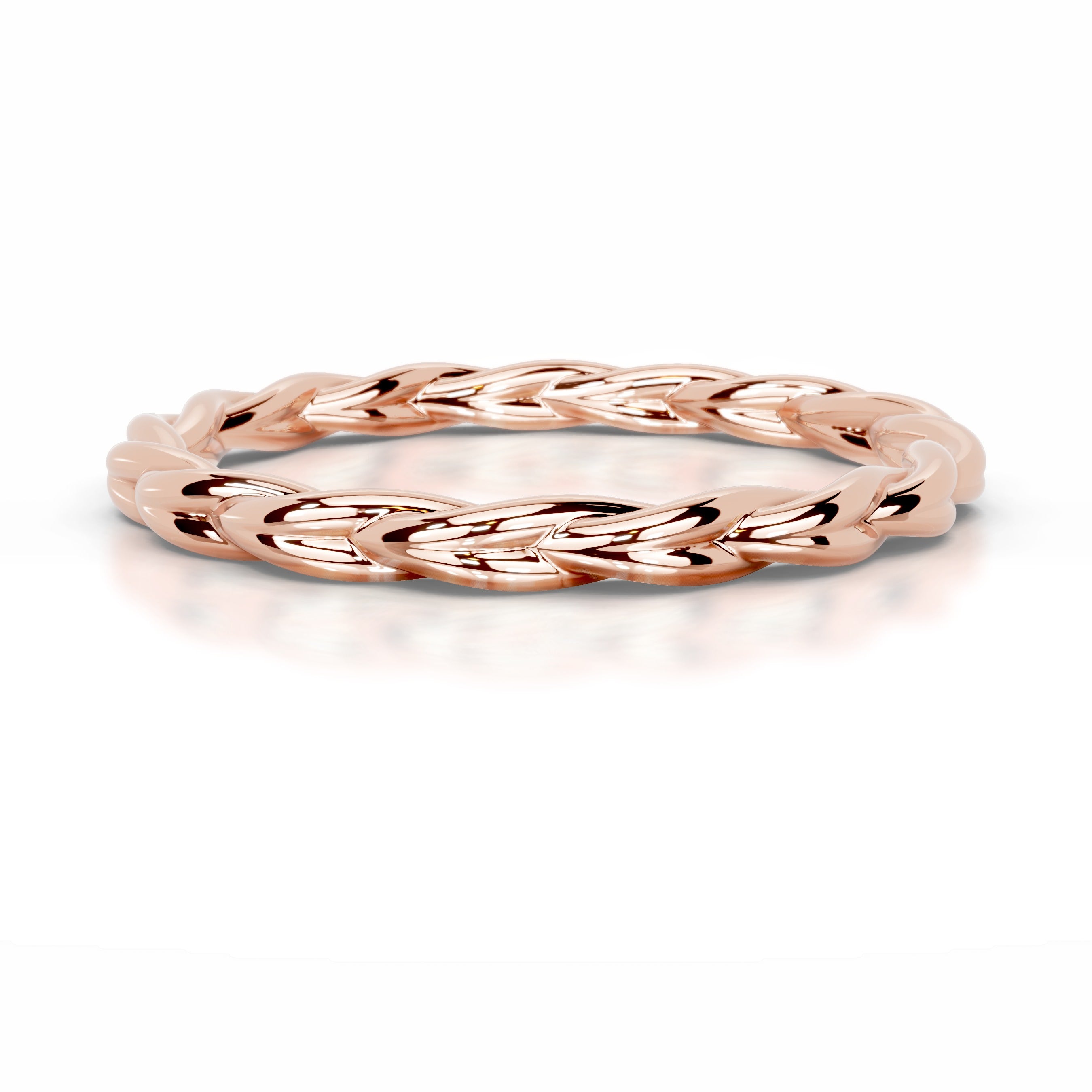 Milani Diamond Wedding band - 14K Rose Gold、mySite、hinf8tx79