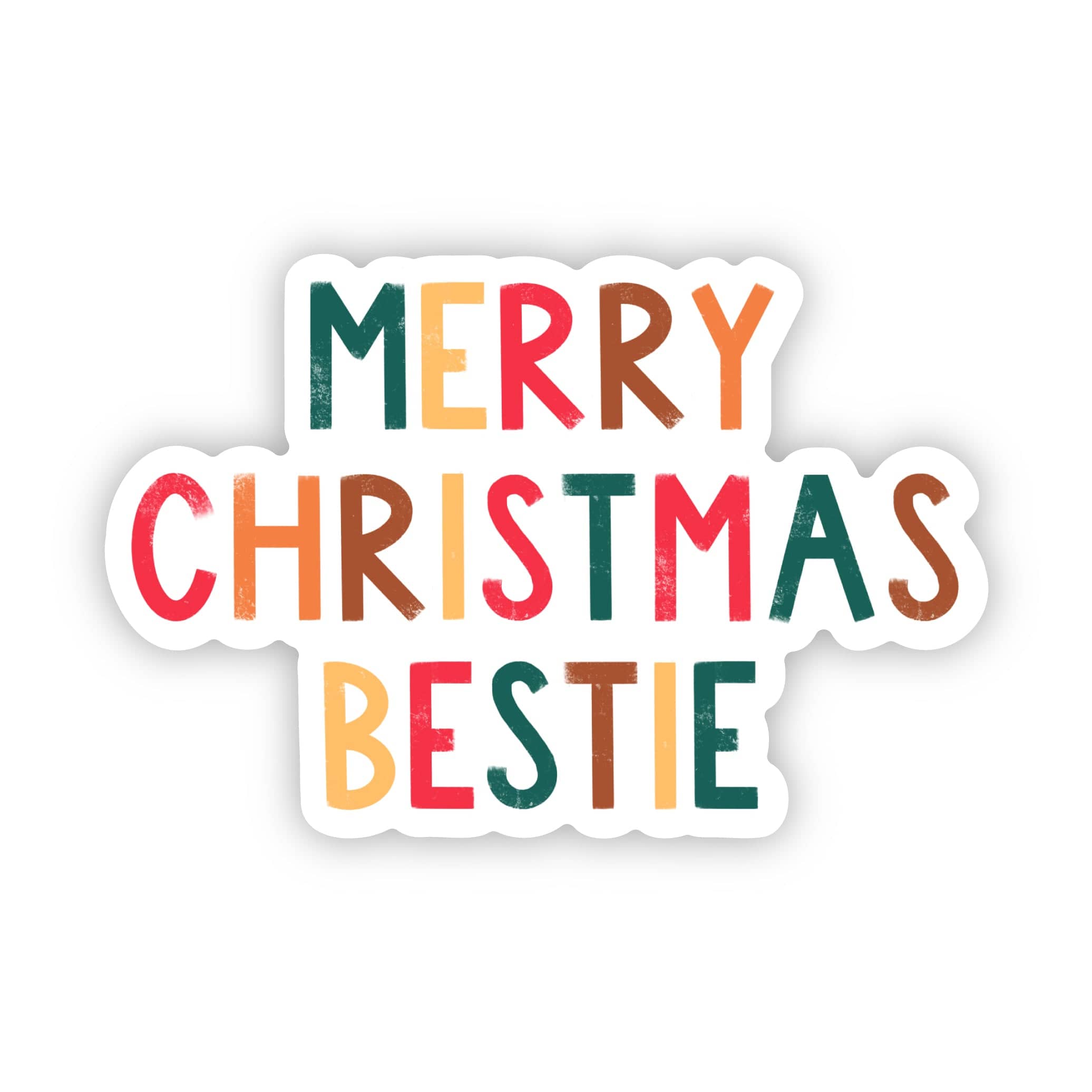  Merry Christmas Bestie Sticker、mySite、ghnorth