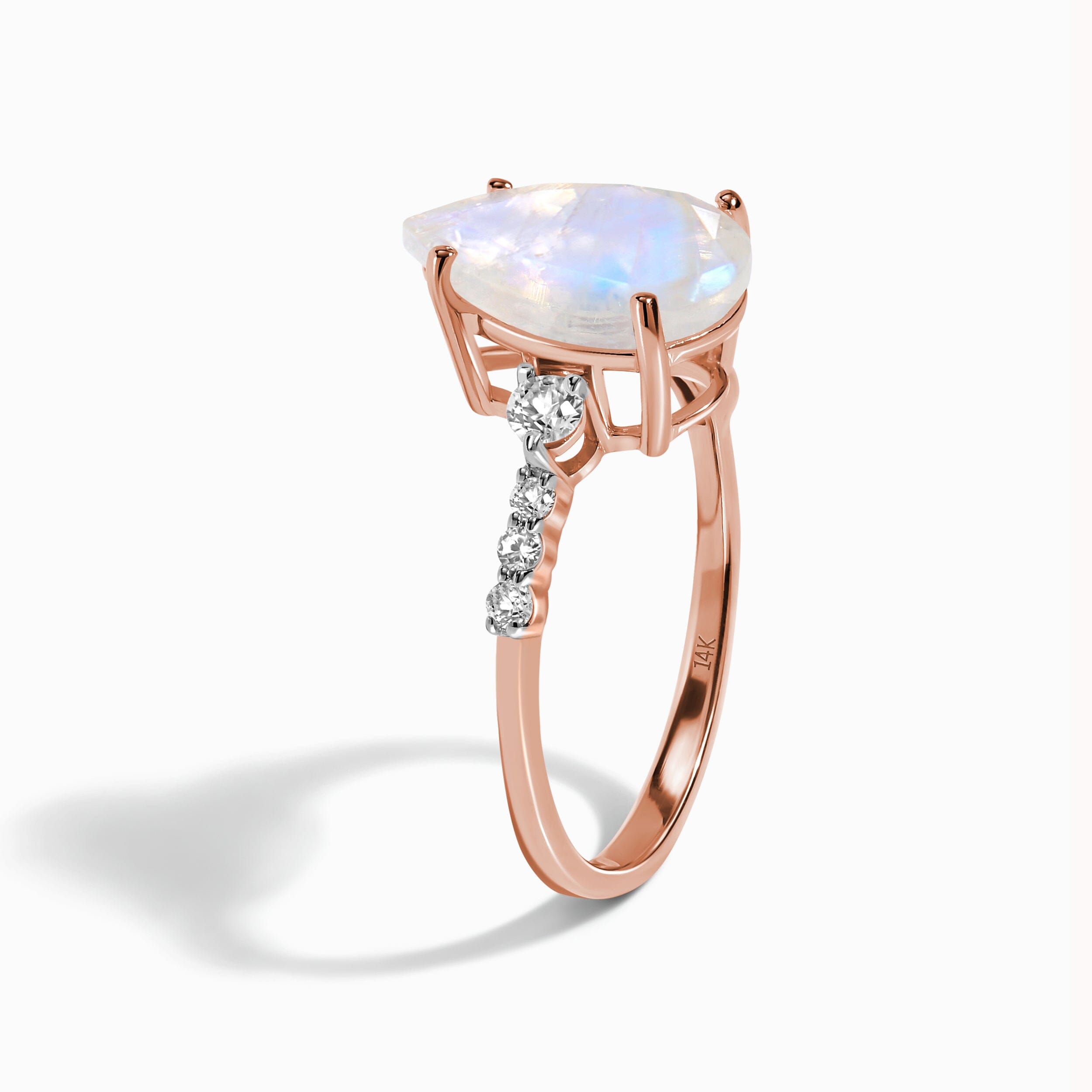 Moonstone Diamond Ring - Queen Of Lustre、mySite、hinf8tx79