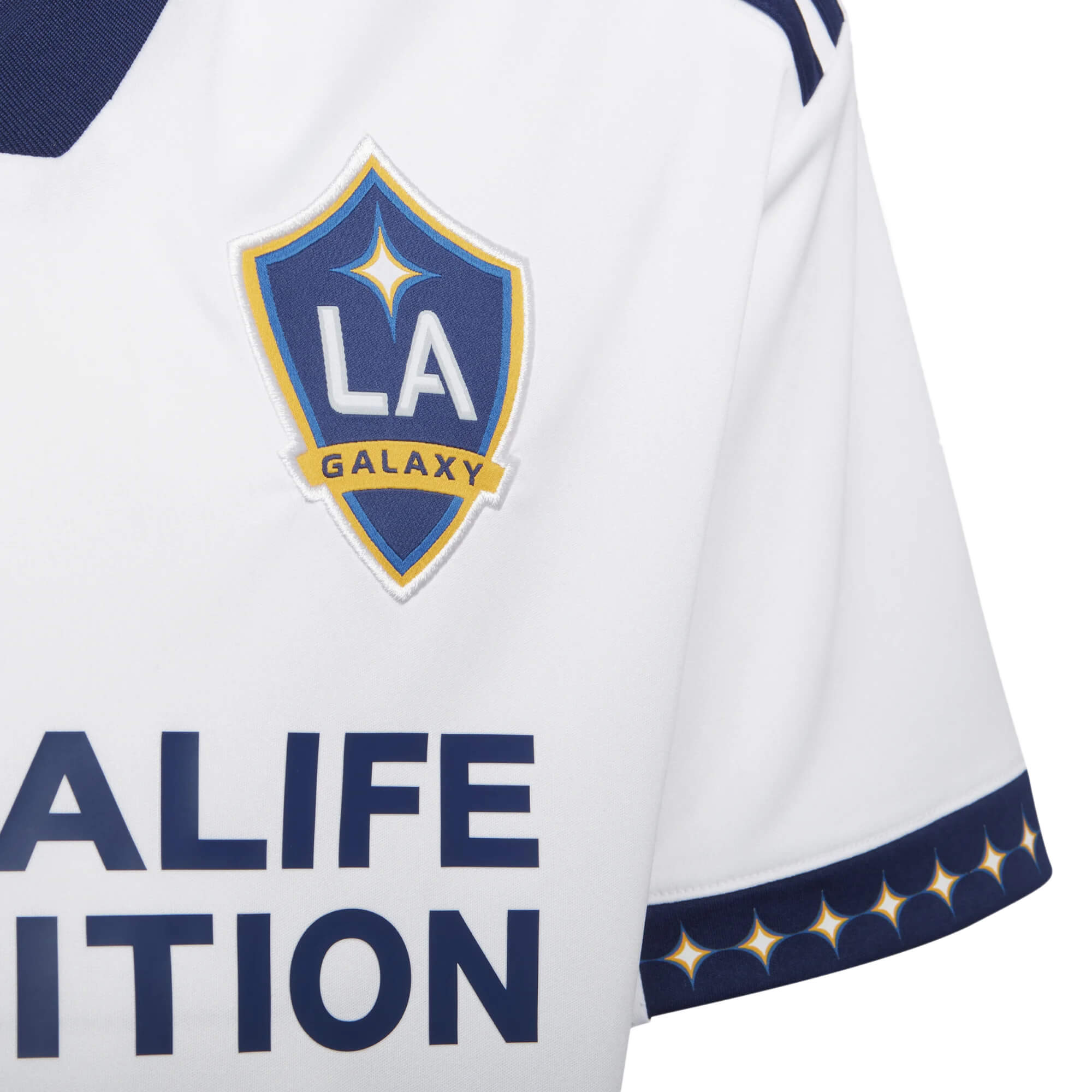 adidas Kids LA Galaxy 2022/23 Home Jersey White/Navy、mySite、bottomscart
