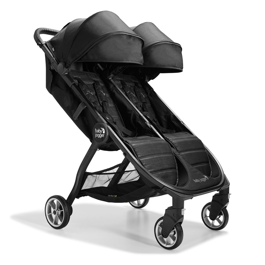  Baby Jogger City Tour 2 Double Stroller - Pitch Black、mySite、merchandisen