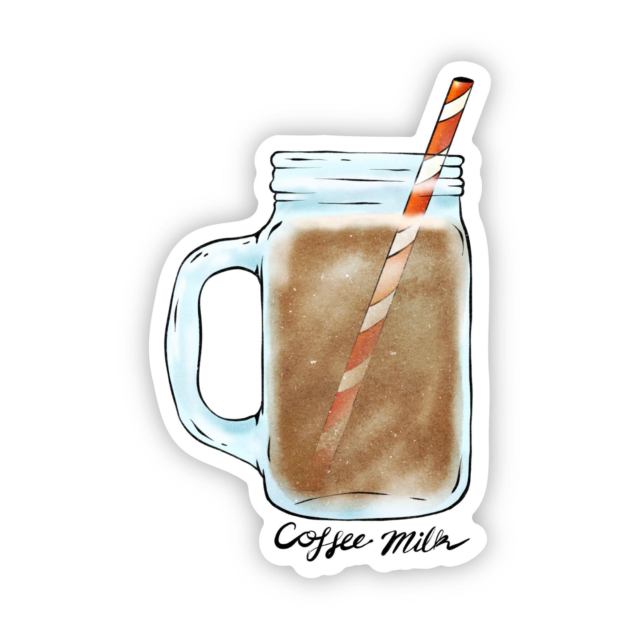  Rhode Island Coffee Milk Sticker、mySite、ghnorth