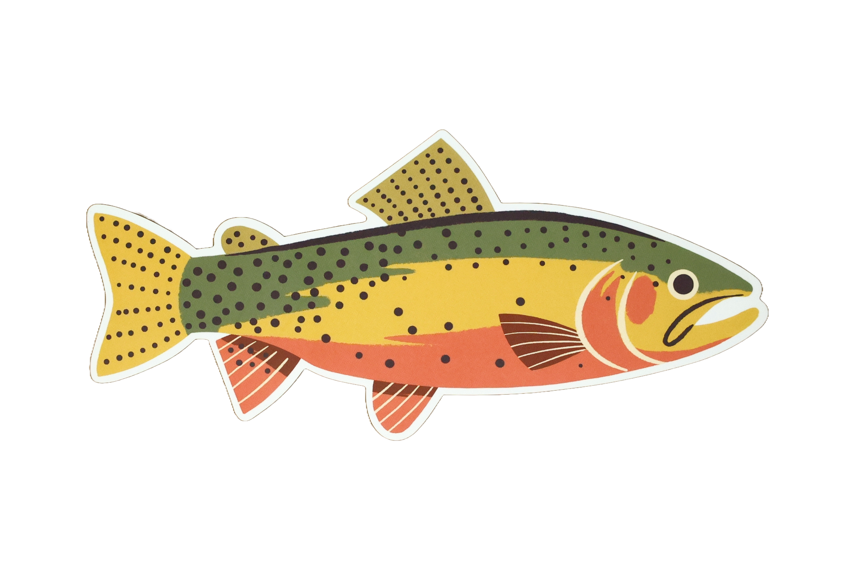 4 Pack of Trout Stickers、mySite、solidvoid