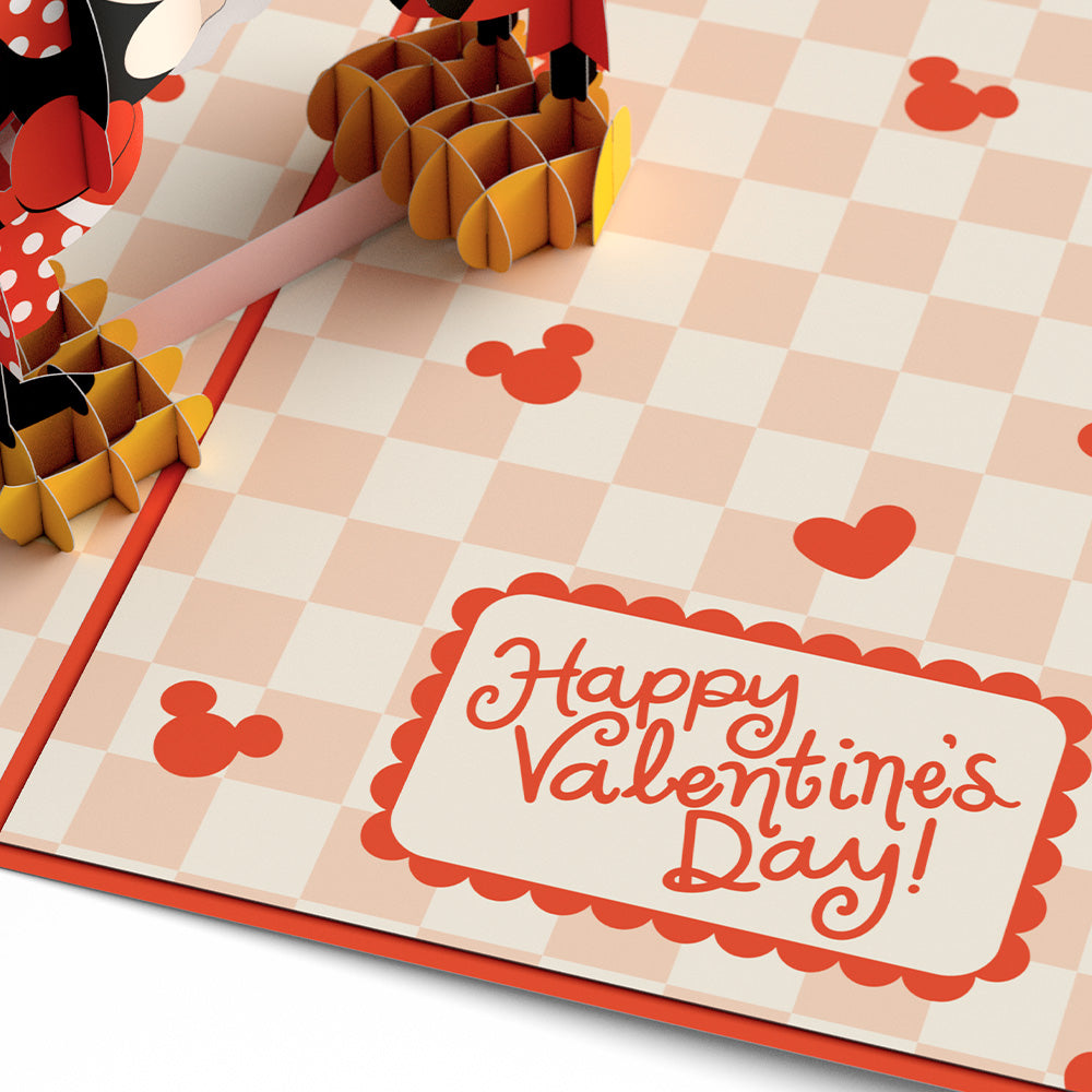 Disney’s Mickey Mouse Love You Lots Pop-Up Card & Flower Buds Bouquet Bundle、mySite、solidvoid