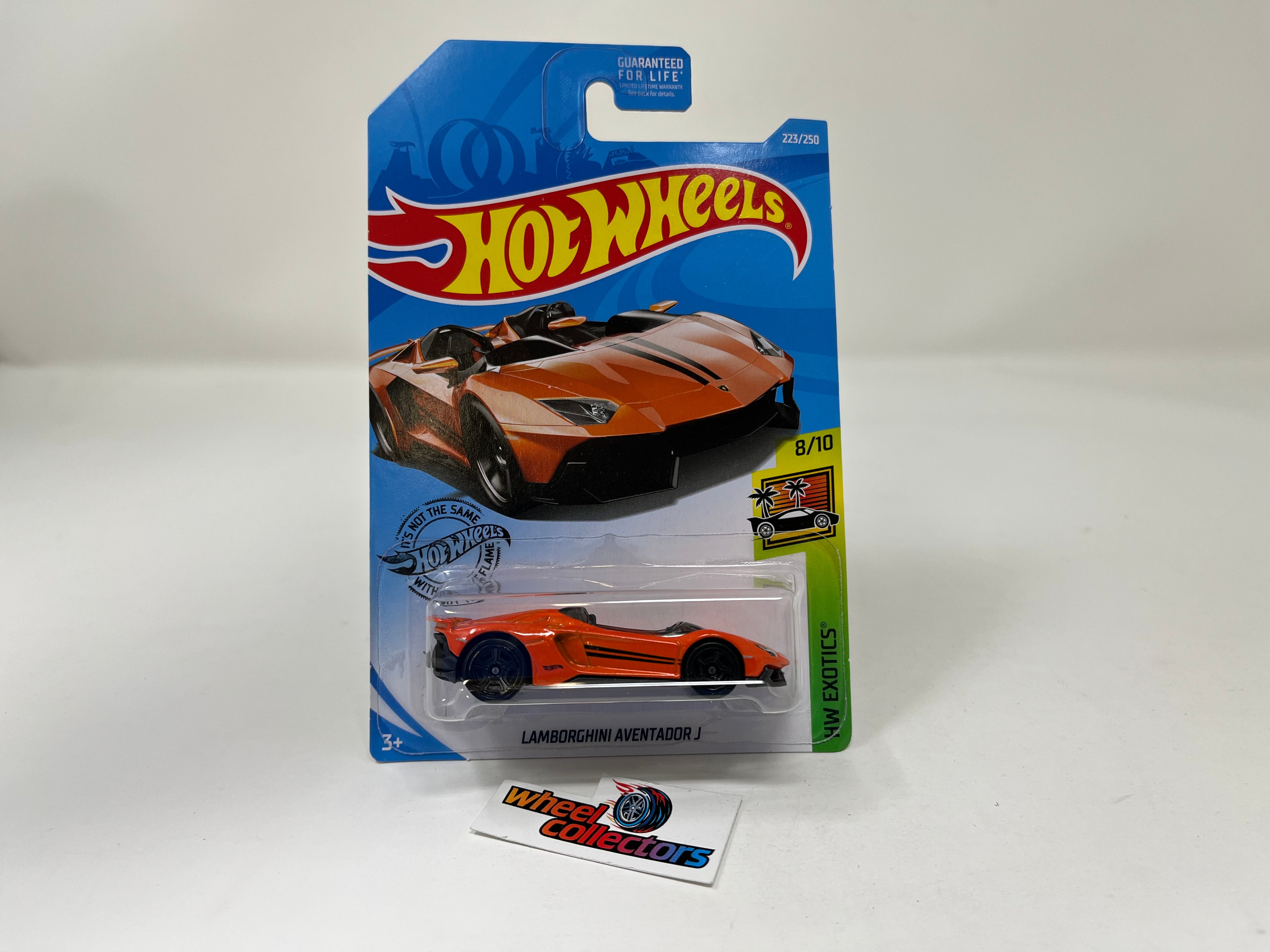 Lamborghini Aventador J #223 * Orange * 2019 Hot Wheels、mySite、hgirdovlk
