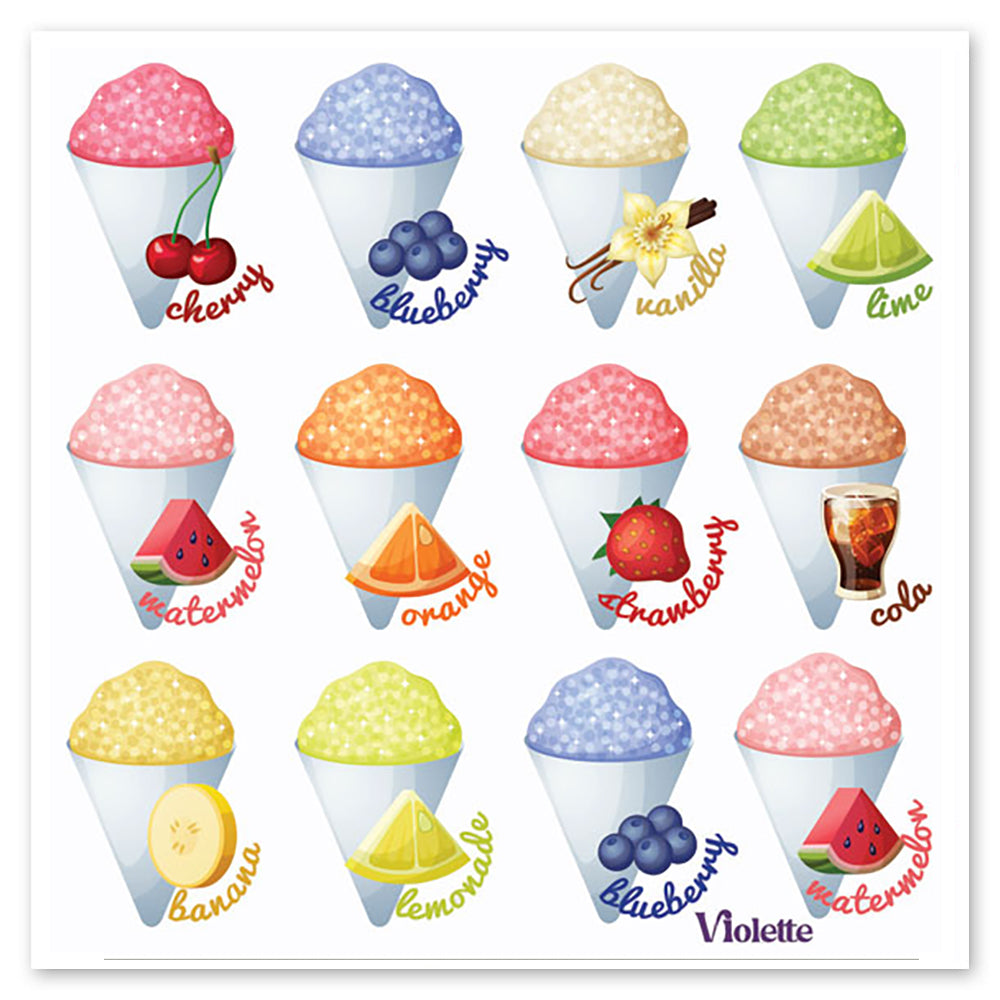  Snowcones Stickers、mySite、ghnorth