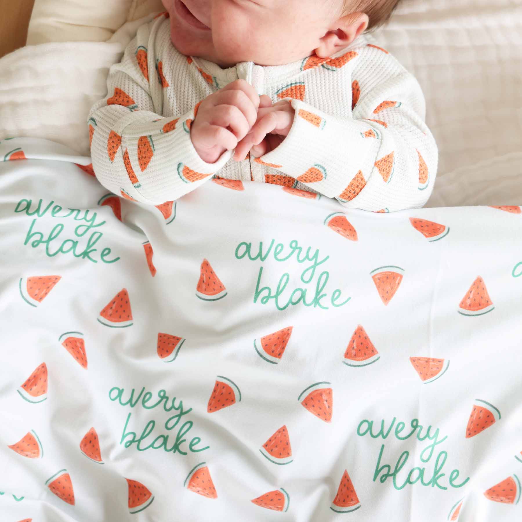 Slice, Slice Baby Personalized Swaddle Blanket、mySite、layawaytickets