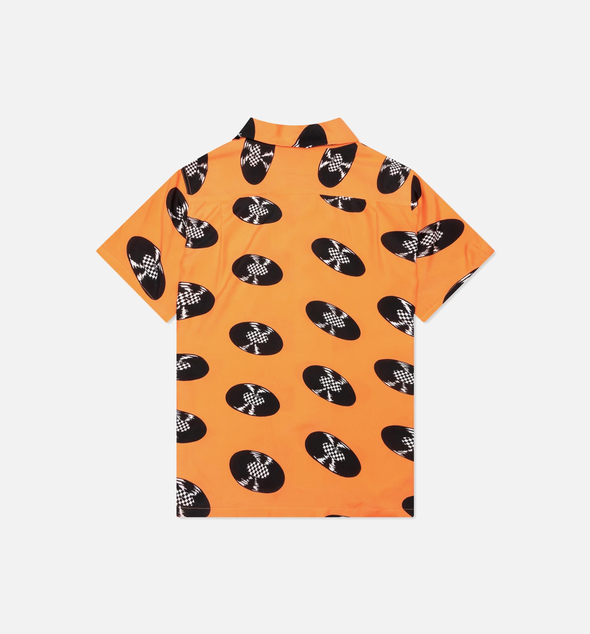 Vault X Wacko Maria Woven Button Up Mens Shirt - Orange、mySite、dreamappss