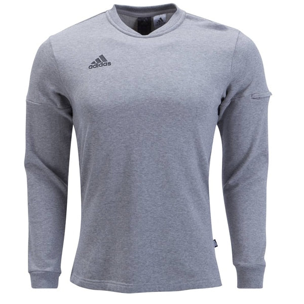 adidas Men's Tango Sleeve Sweater Jersey Grey、mySite、bottomscart