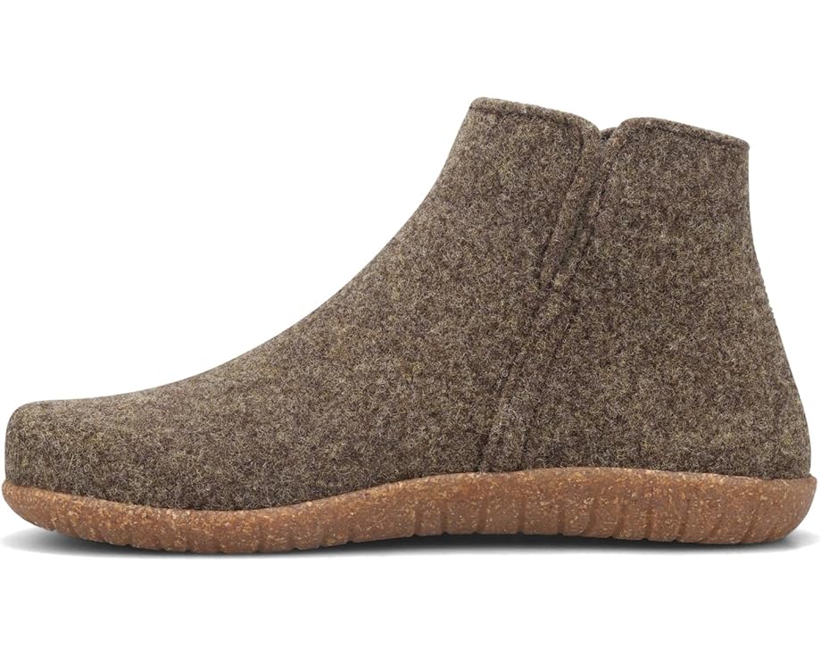  Taos Unisex Good Wool Slipper Boot - Brown/Olive、mySite、preschool7hills