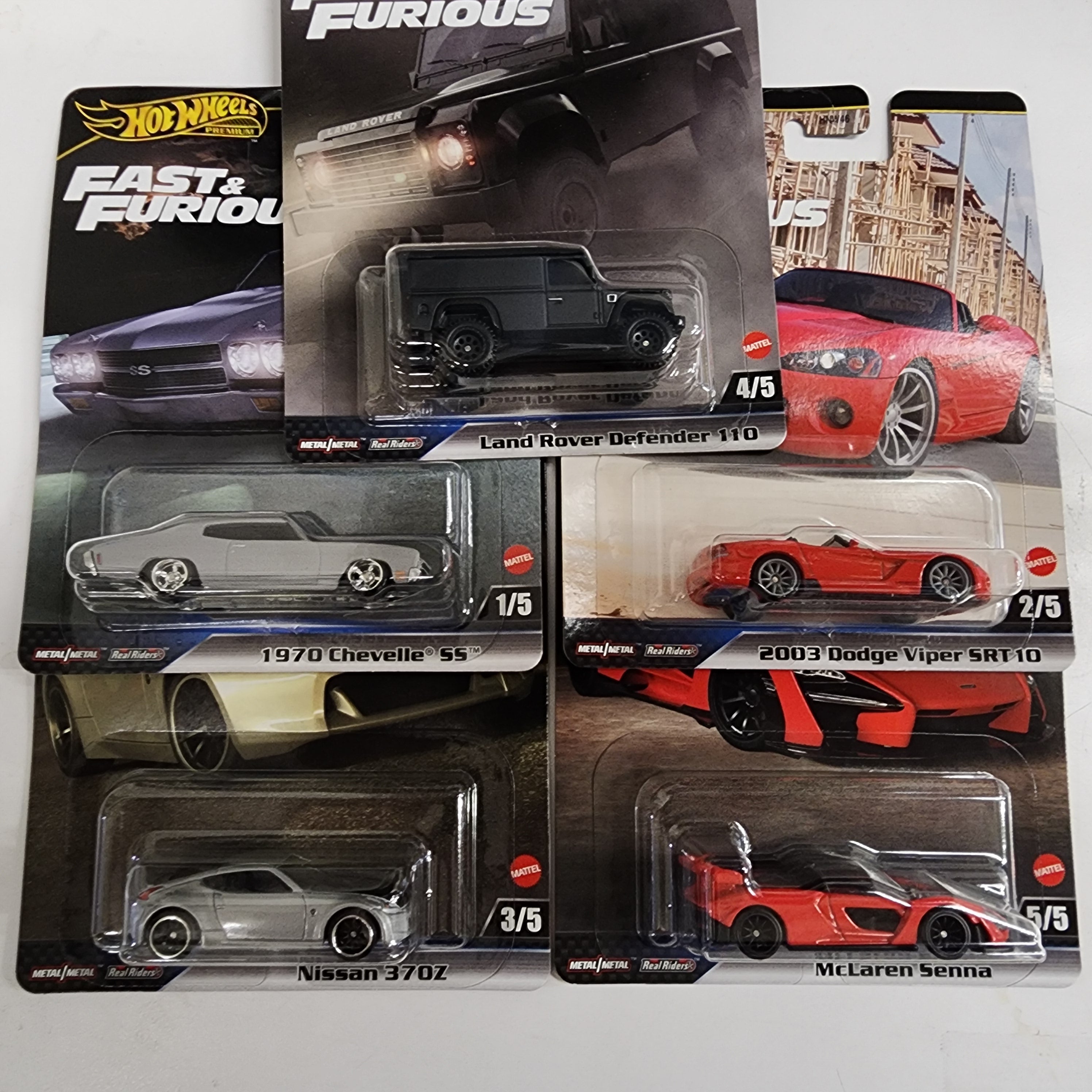 Fast & Furious Complete 5 Car Ser Case J * 2024 Hot Wheels Fast & Furious、mySite、hgirdovlk