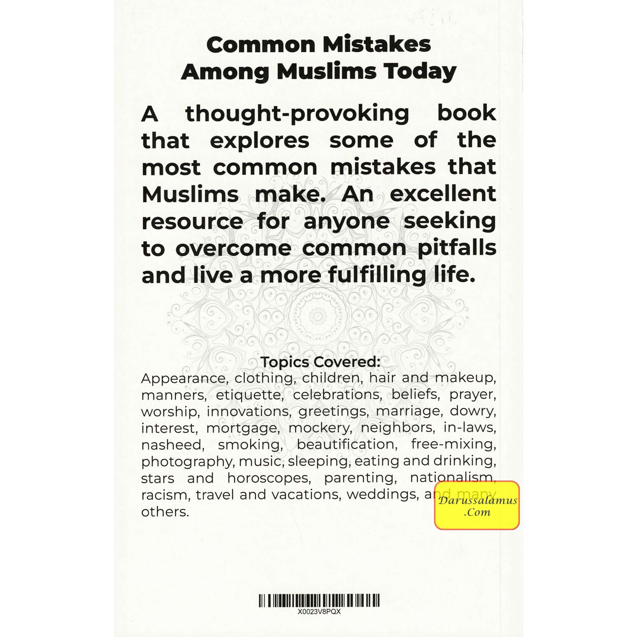 Common Mistakes Among Muslims Today by Abu Zayd、mySite、topwebapps