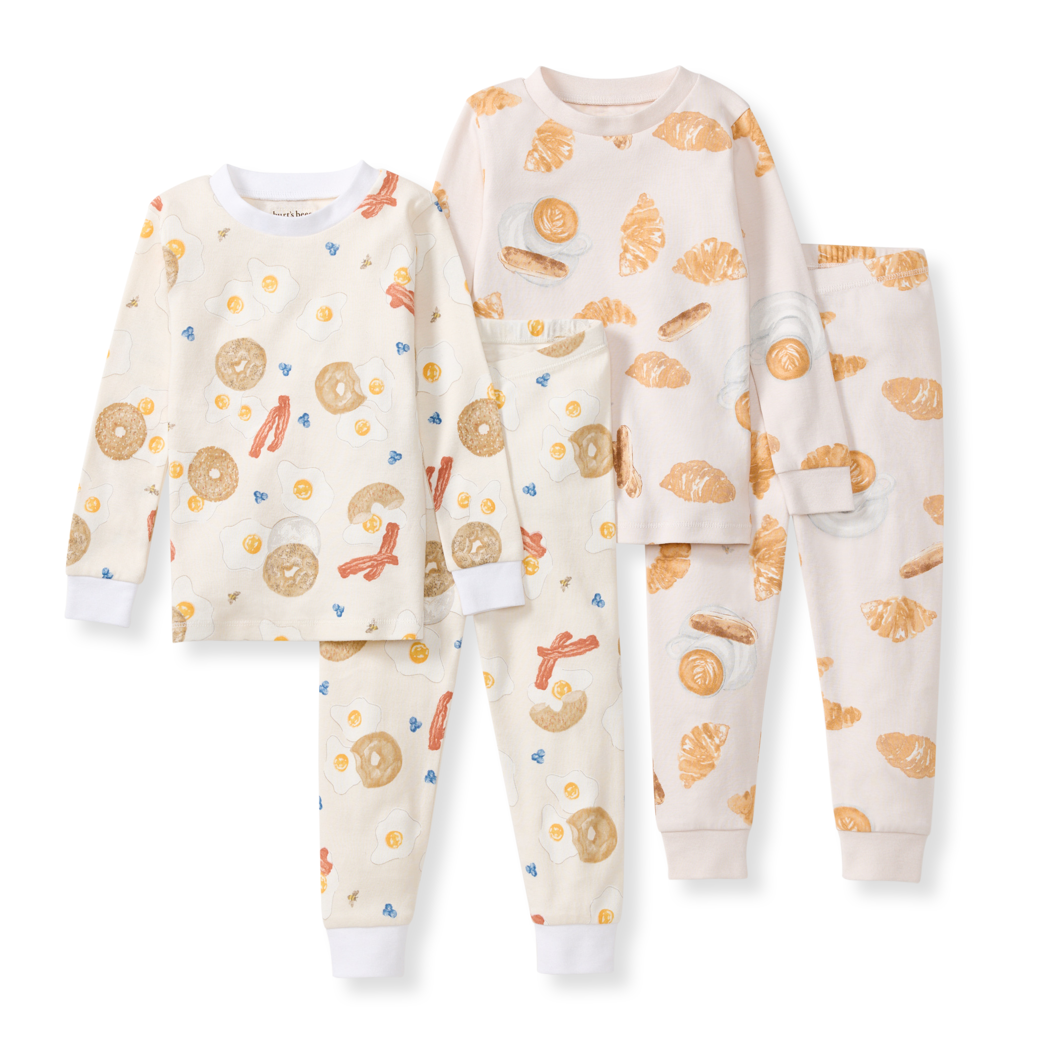  Eggs & Coffee Organic Two-Piece Pajamas 2 Pack、mySite、layawaytickets