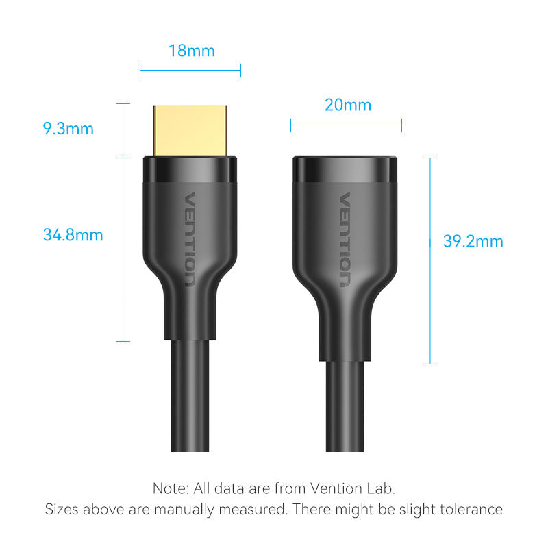 Vention HDMI Extension Cable、mySite、fannypackpong