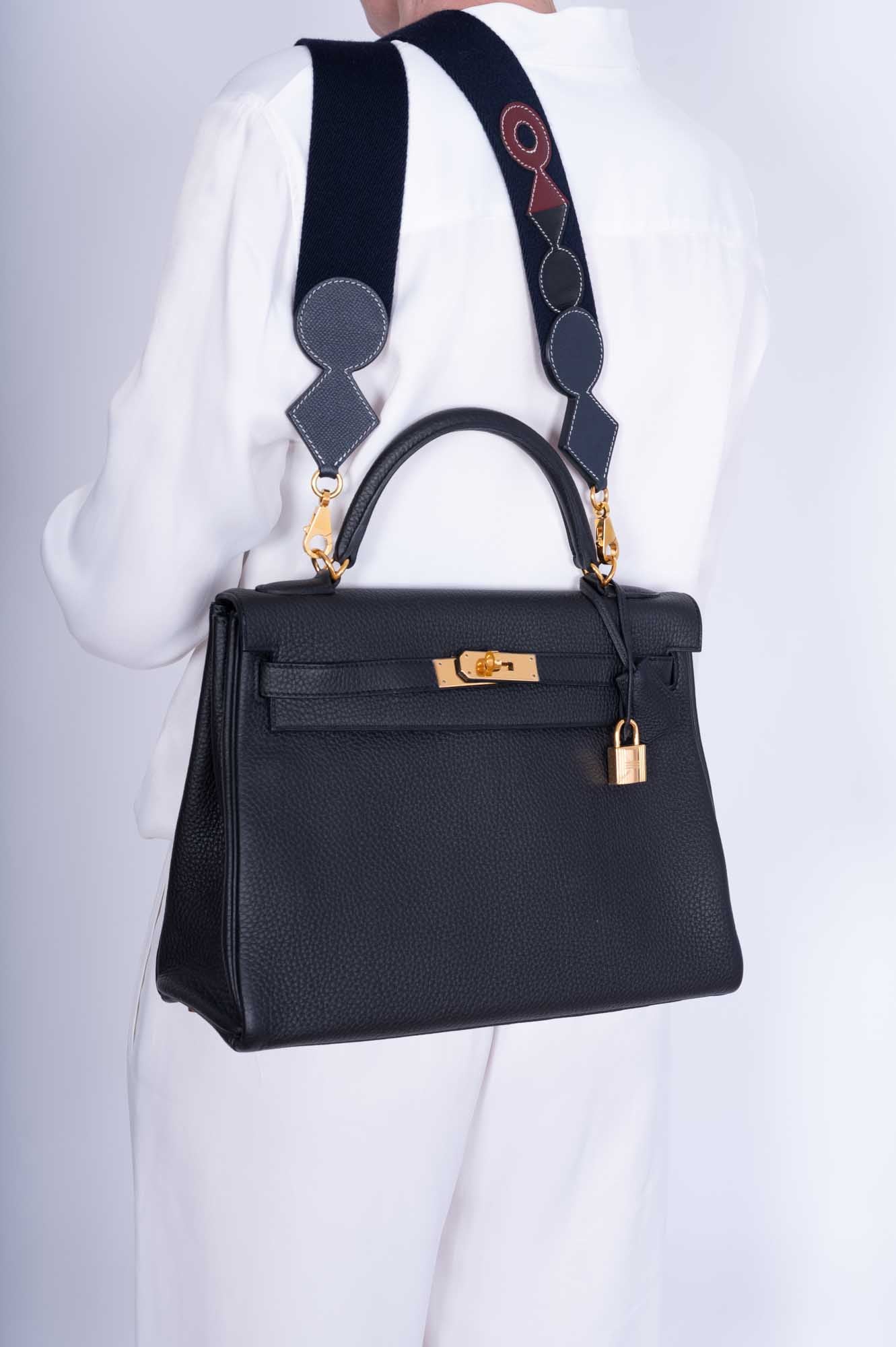 Hermès Kelly 32 Black Togo Gold Hardware、mySite、garminoutage.com