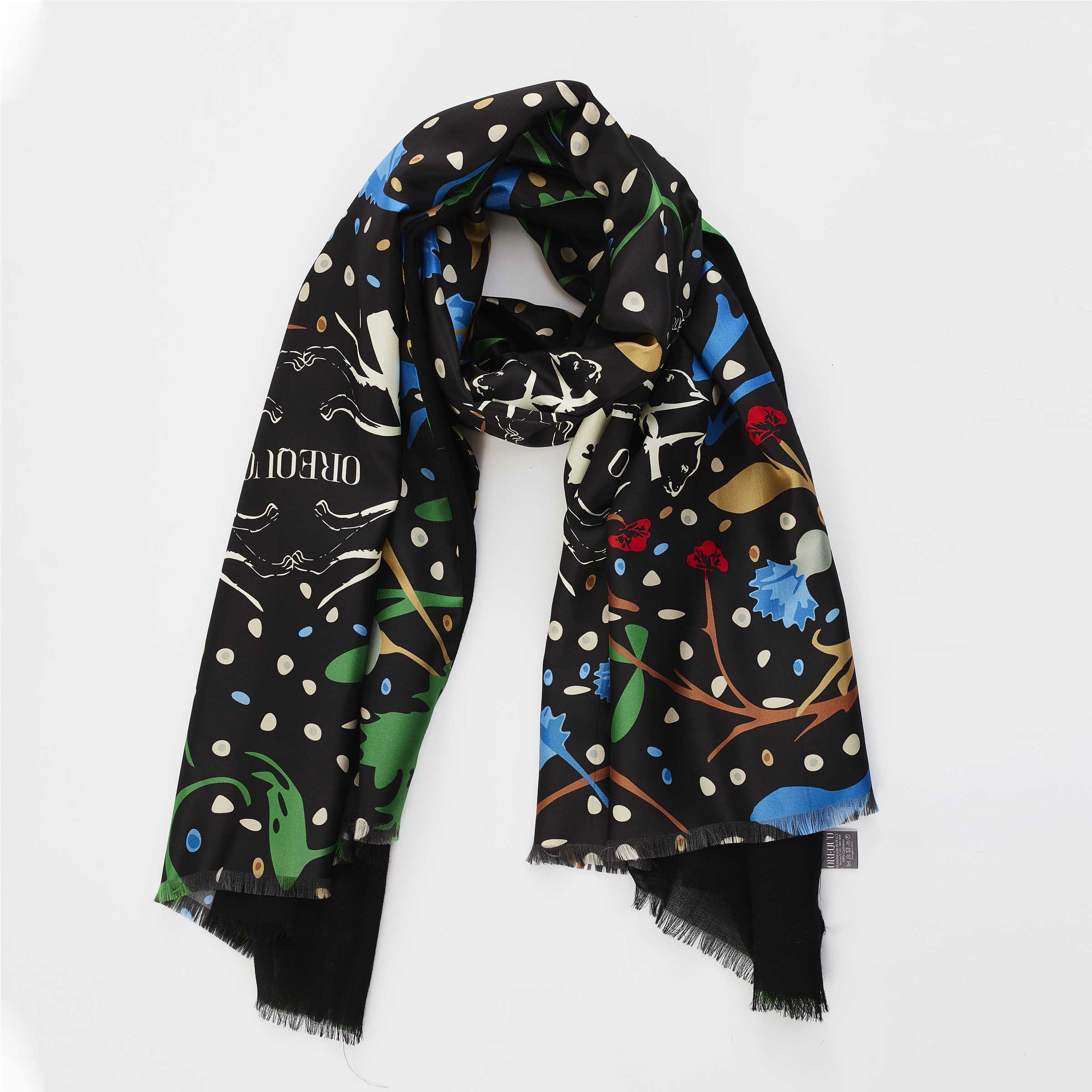 Silk and Cashmere Stole LIUTO by Orequo、mySite、neckold