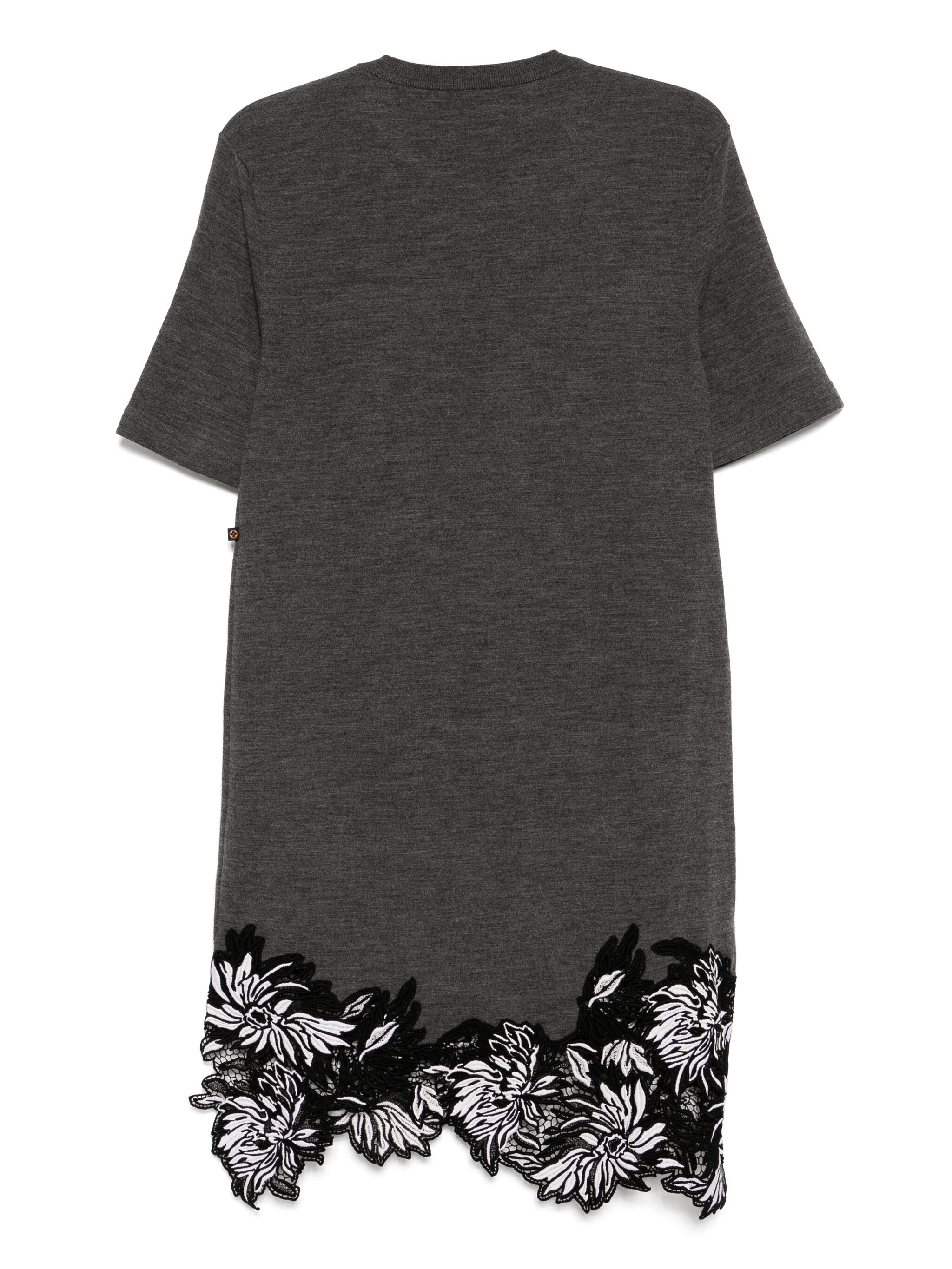 Floral Embroidered Grey Dress、mySite、garminoutage.com
