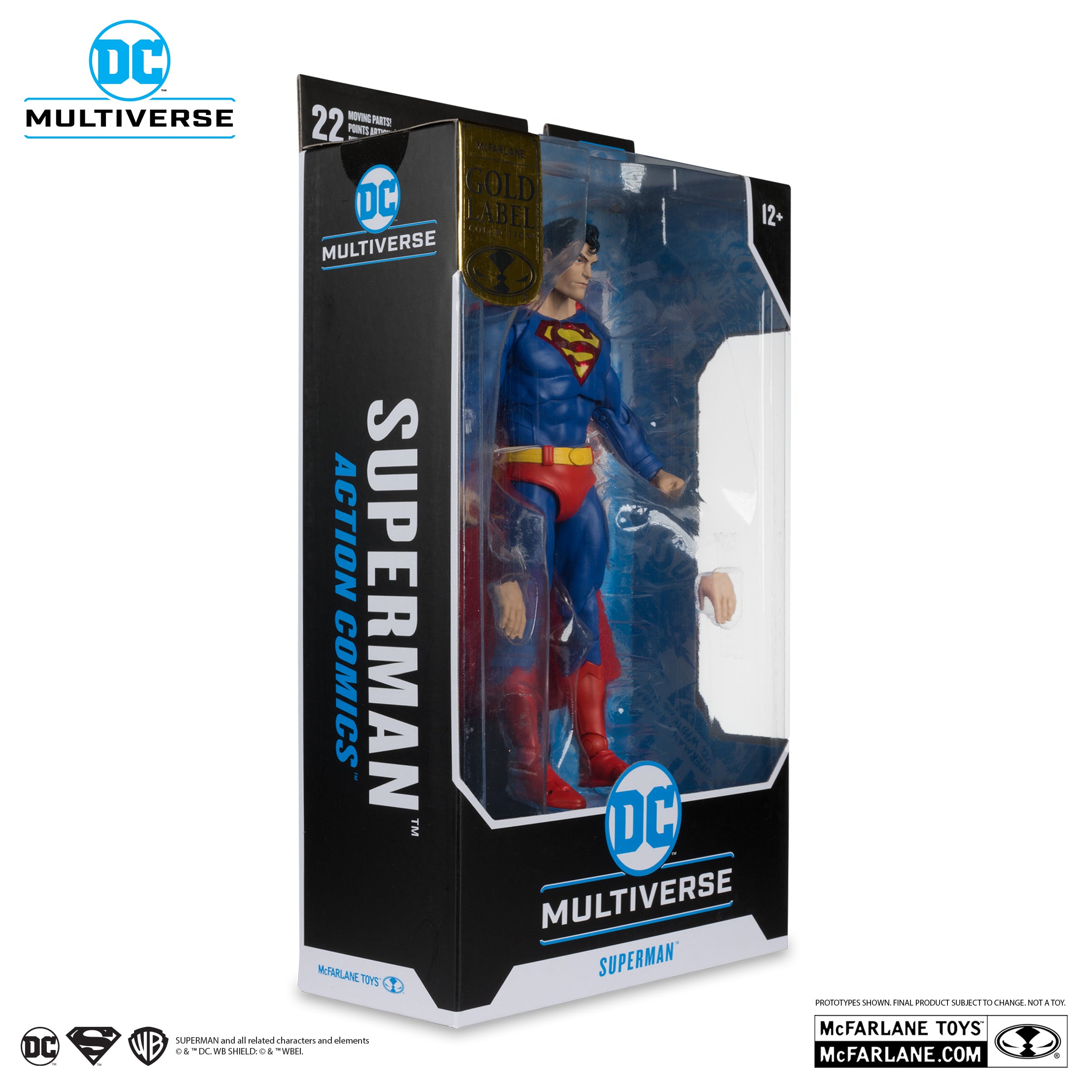DC Multiverse Exclusive Gold Label Superman (Action Comics 1000)、mySite、hgirdovlk