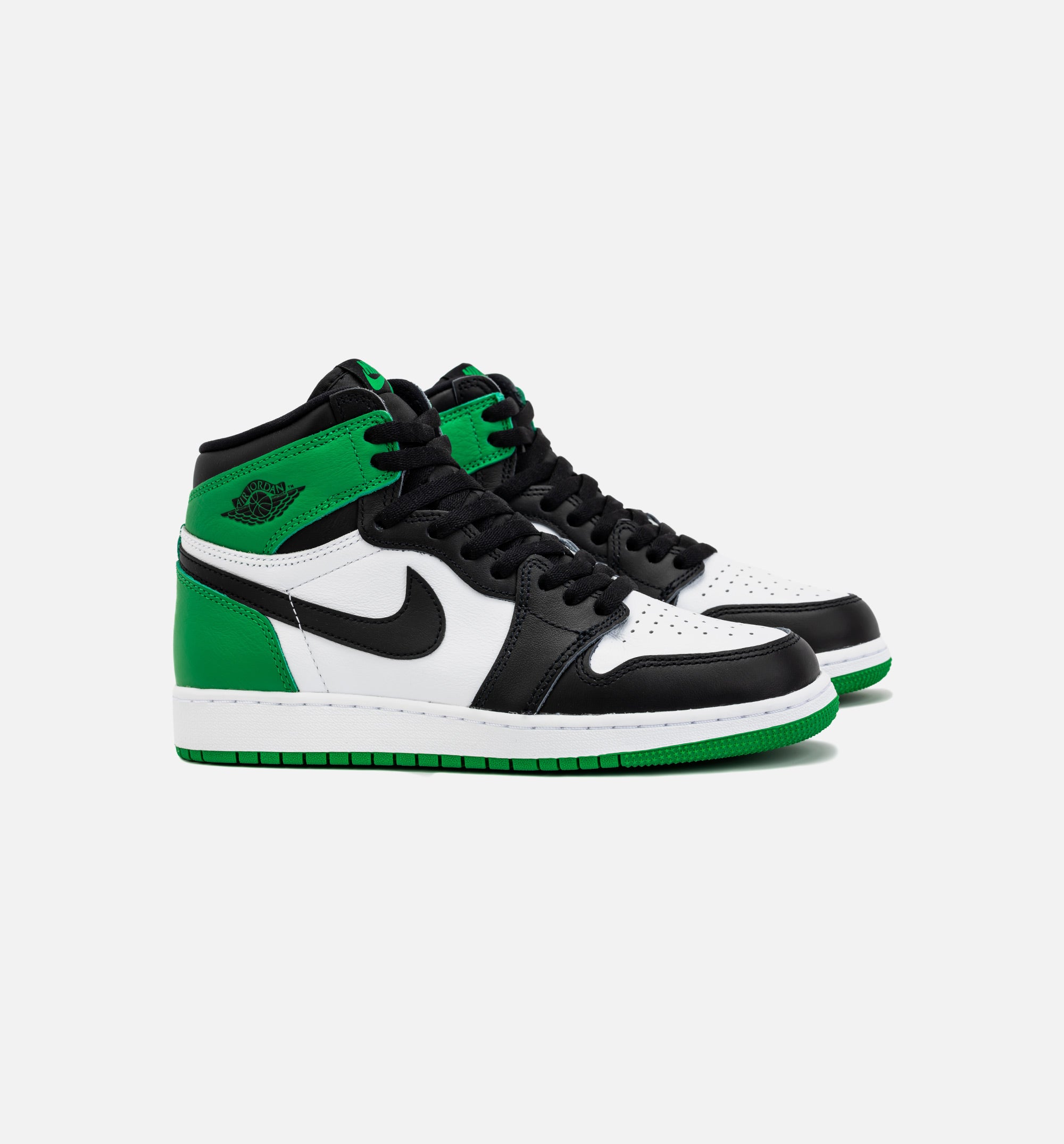 Air Jordan 1 Retro High OG Lucky Green Grade School Lifestyle Shoe - Green/Black、mySite、dreamappss