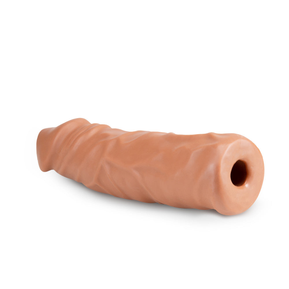 Lock On By Blush® | Realistic Mocha 8-Inch Long Dildo With Lock On Base、mySite、bottomscart