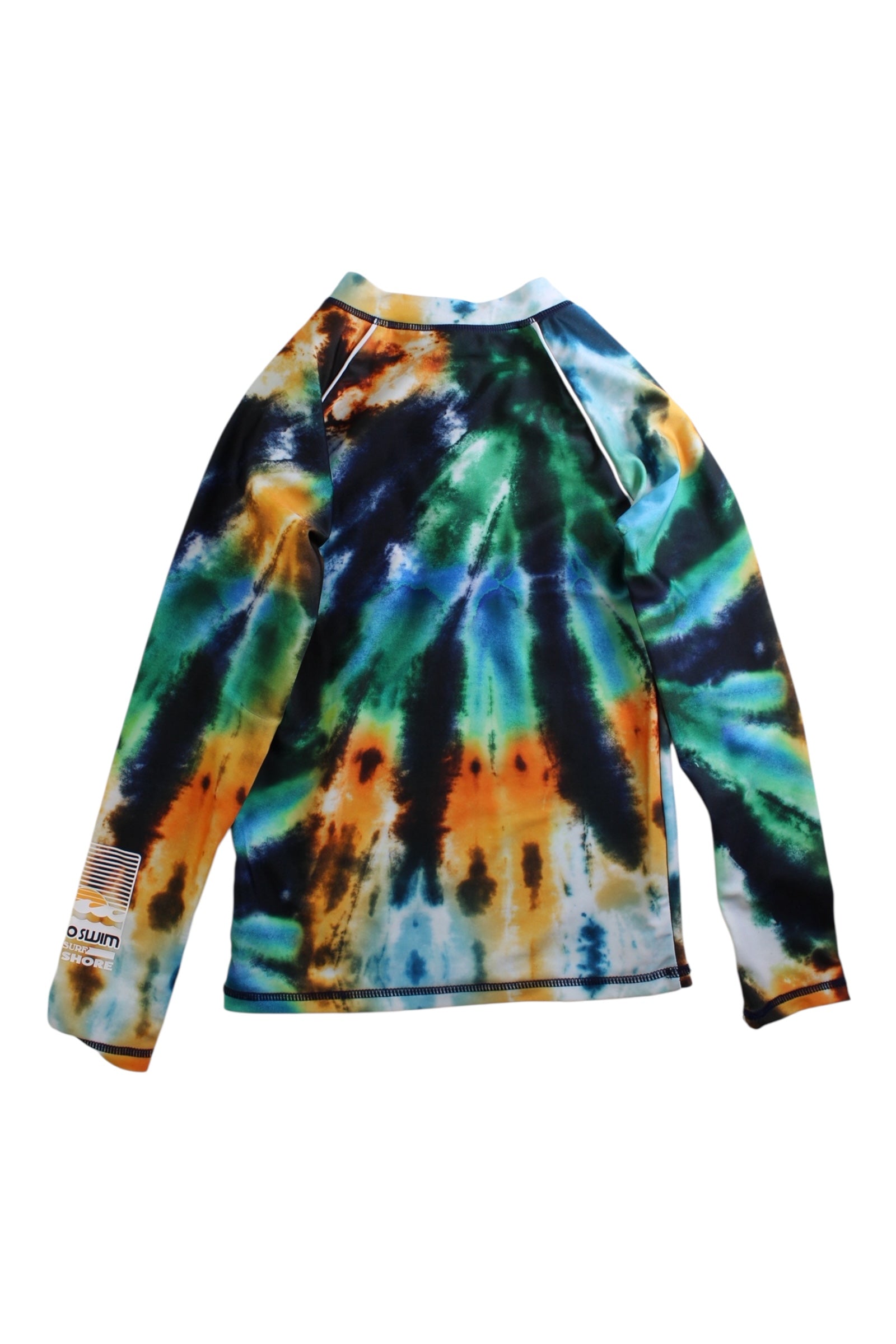 Molo Tie-dye Rash Guard, Size 7-8Y、mySite、g9winljtr