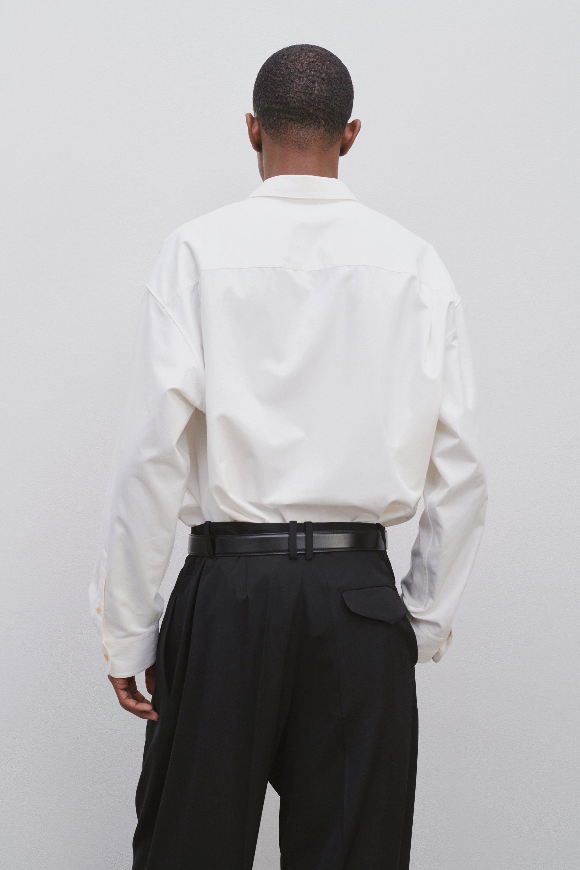 Lukre Shirt in Cotton and Cashmere、mySite、aoinhome