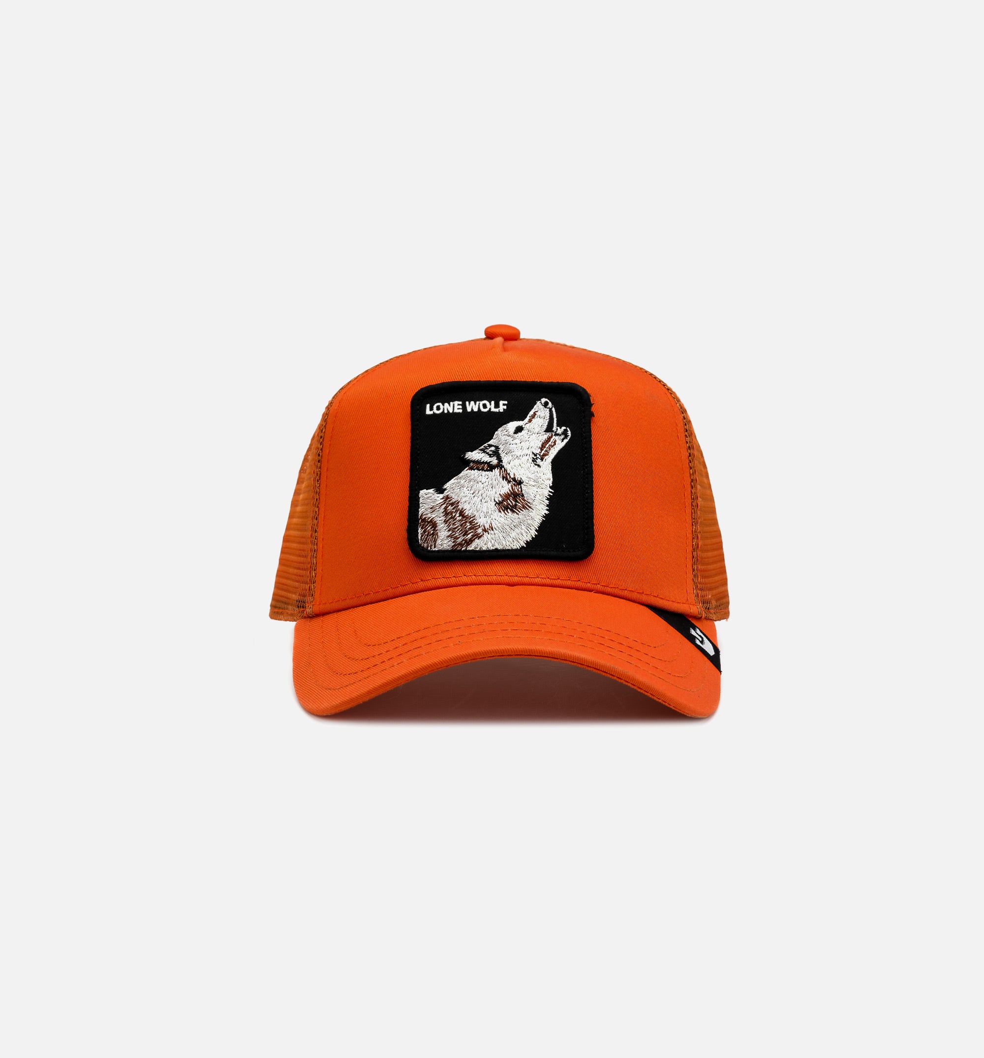 Lone Wolf Trucker Mens Hat - Orange、mySite、dreamappss