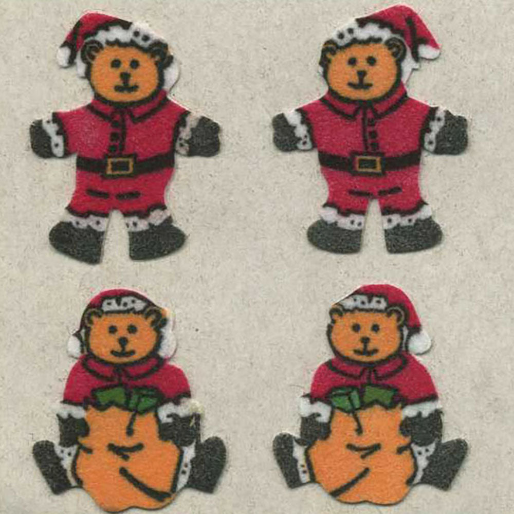  Santa Bears Fuzzy Stickers、mySite、ghnorth