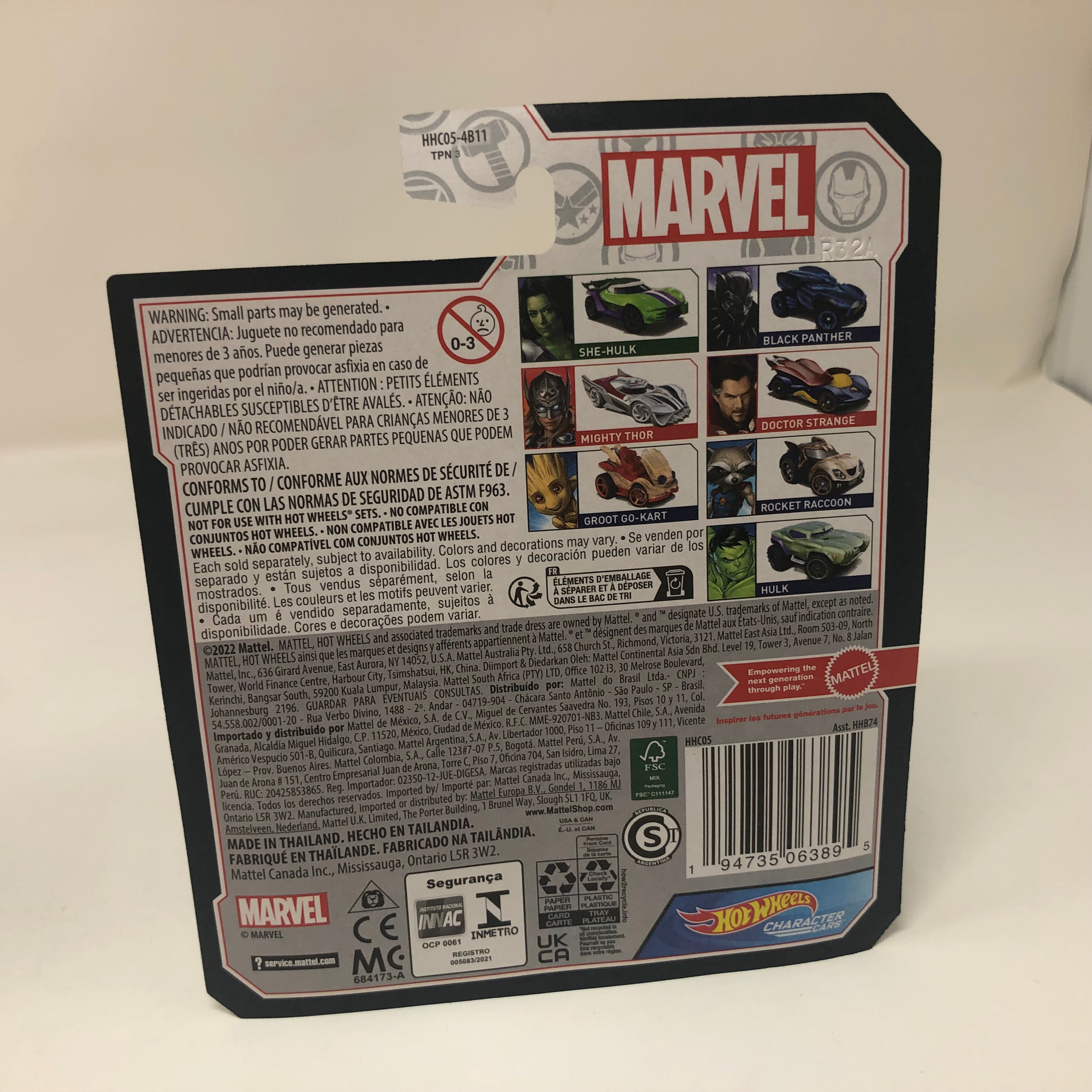 Black Panther * 2022 Hot Wheels Marvel Character Cars Case F Release、mySite、hgirdovlk