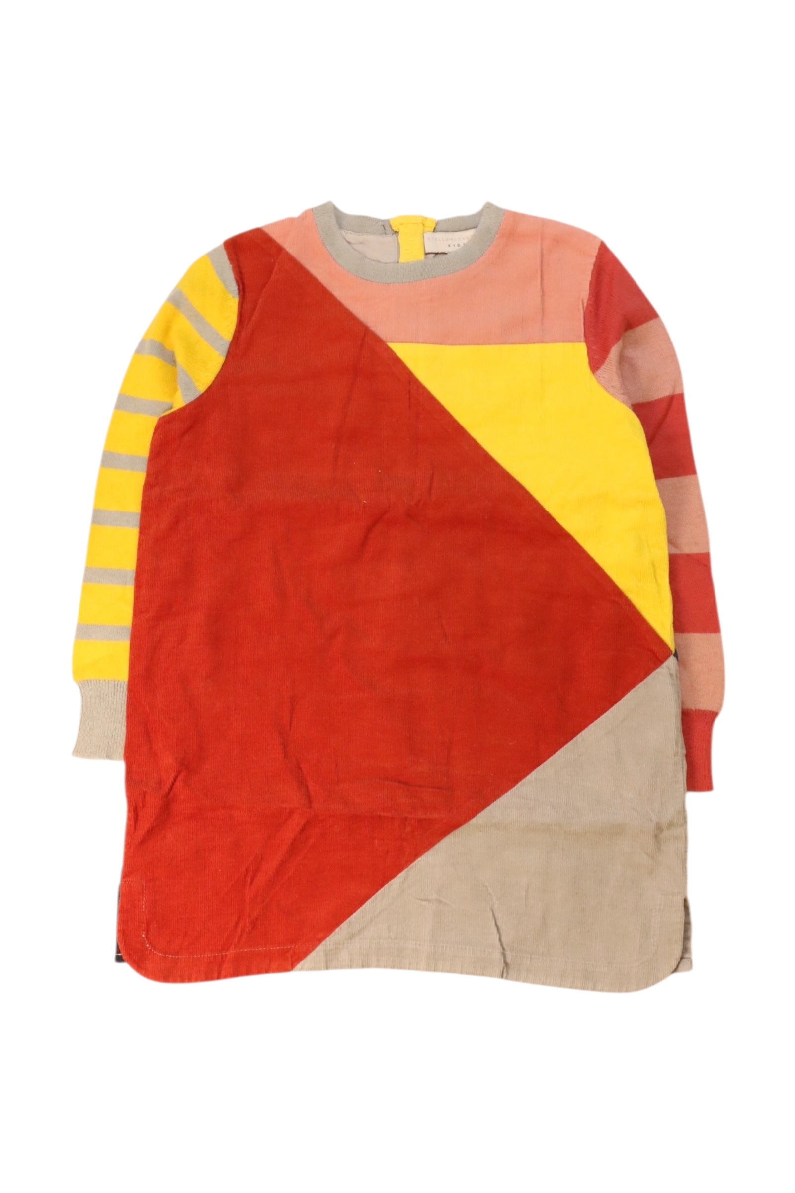 Stella McCartney Geometric Long Sleeve Dress 4T、mySite、g9winljtr