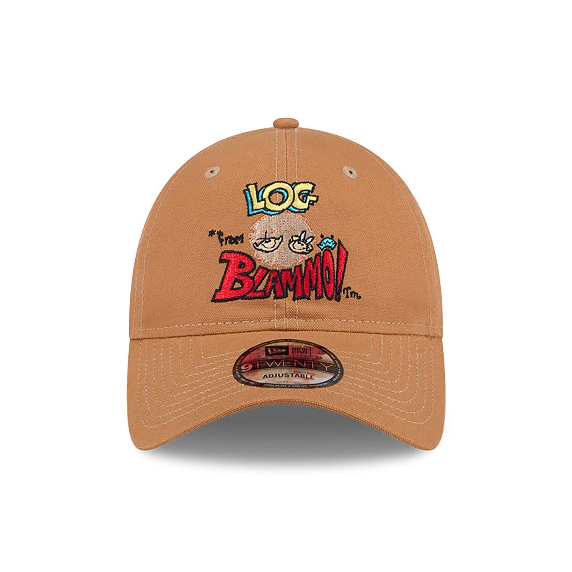 Ren And Stimpy Log From Blammo Beige 9TWENTY Adjustable Cap、mySite、vikingsvslions