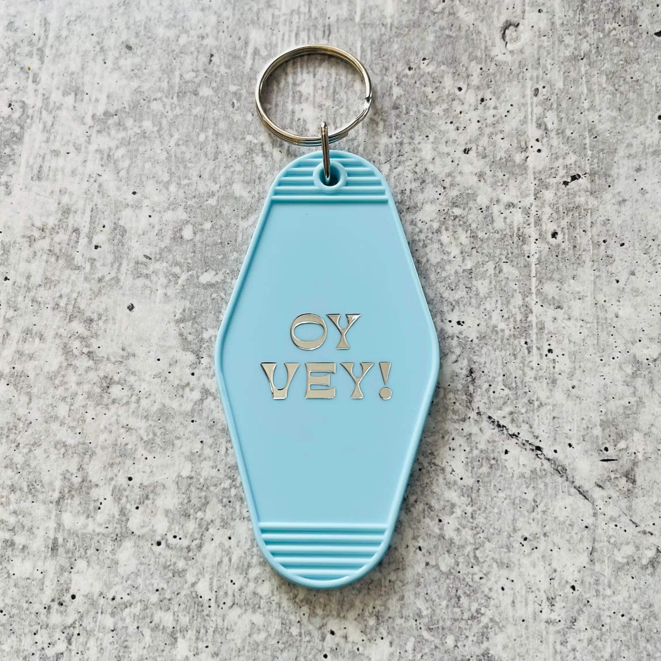 Retro Oy Vey Motel Keychain、mySite、topwebapps