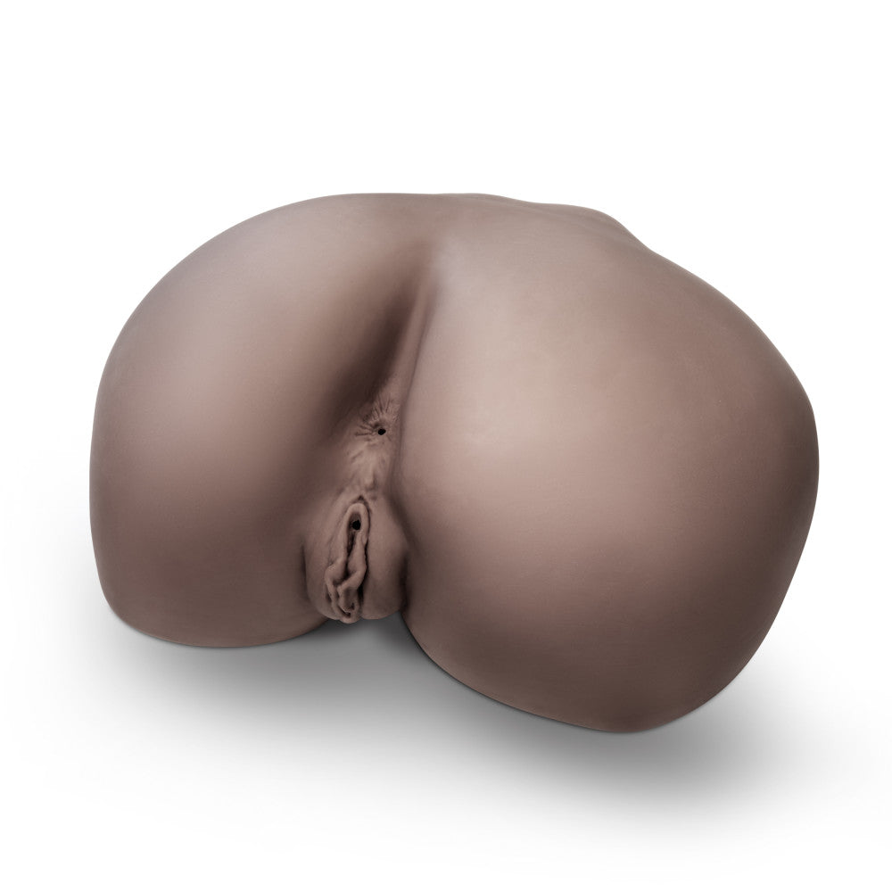 Hot Chocolate By Blush® | Sweet Rose Realistic Chocolate Vibrating Body Part Butt Masturbator、mySite、bottomscart